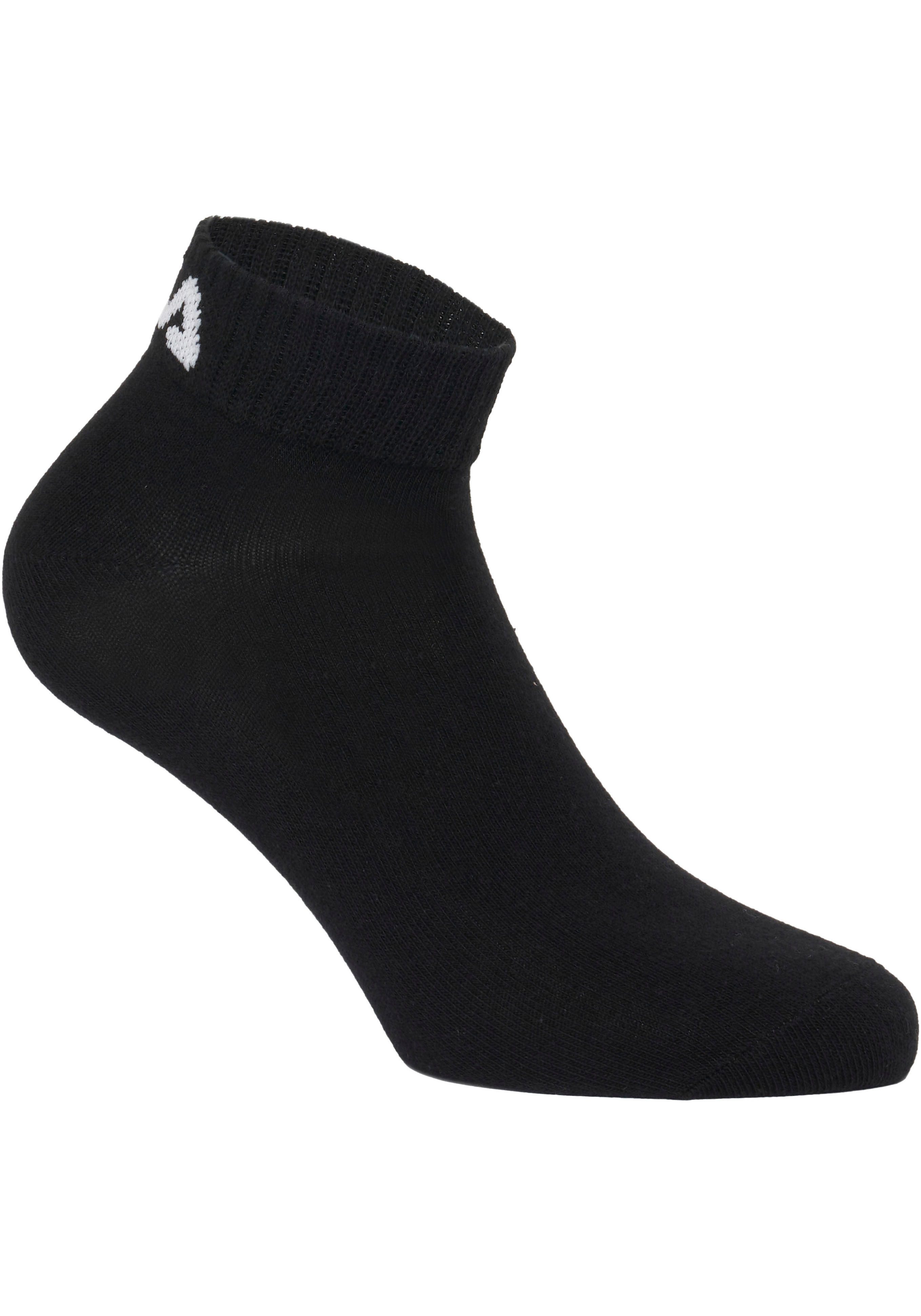 Fila Korte sokken Katoenmengsel, ribboorden, platte teennaad (6 paar, Set van 6)