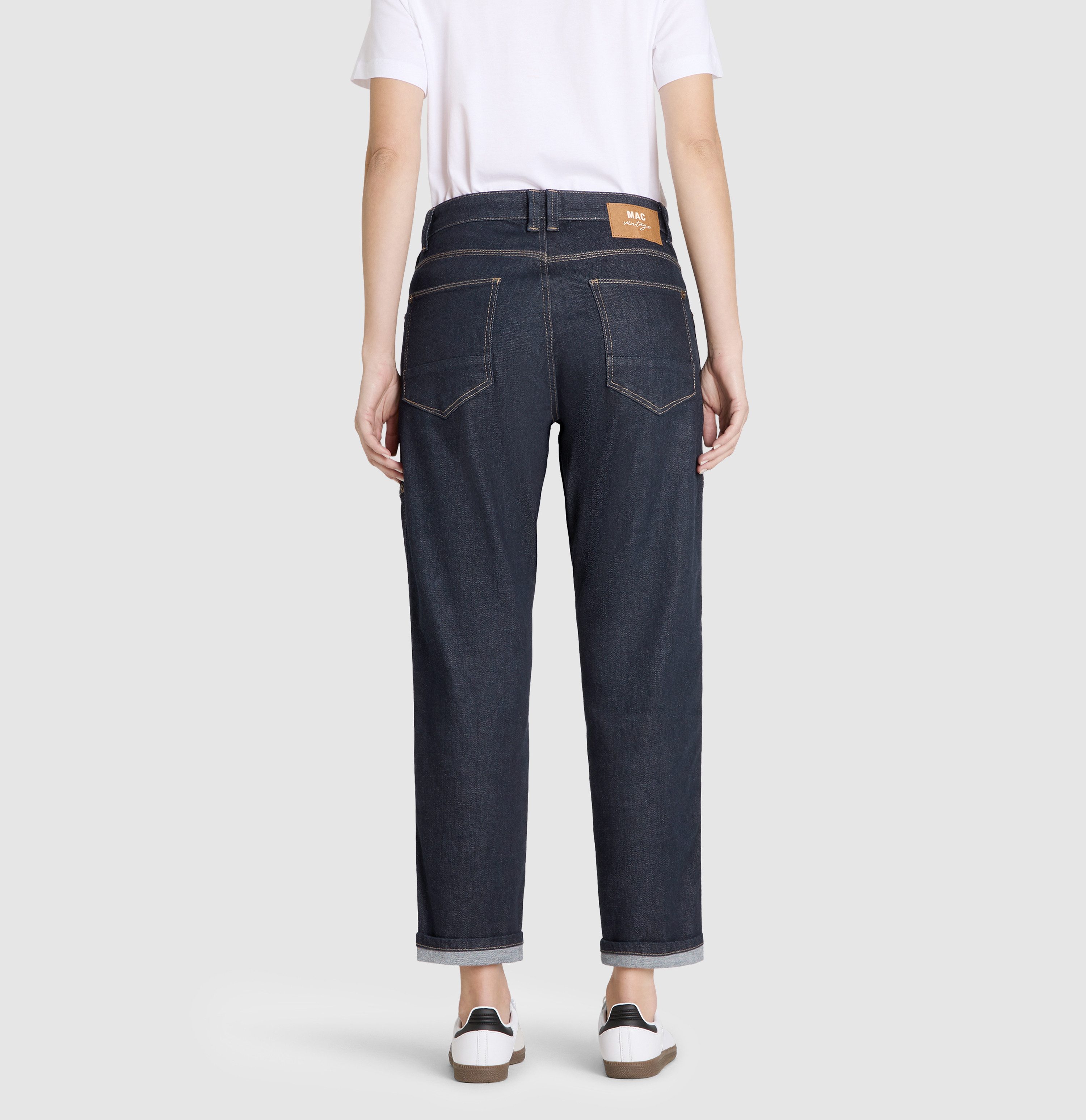MAC 7/8 jeans Iowa met opgestikte zakken