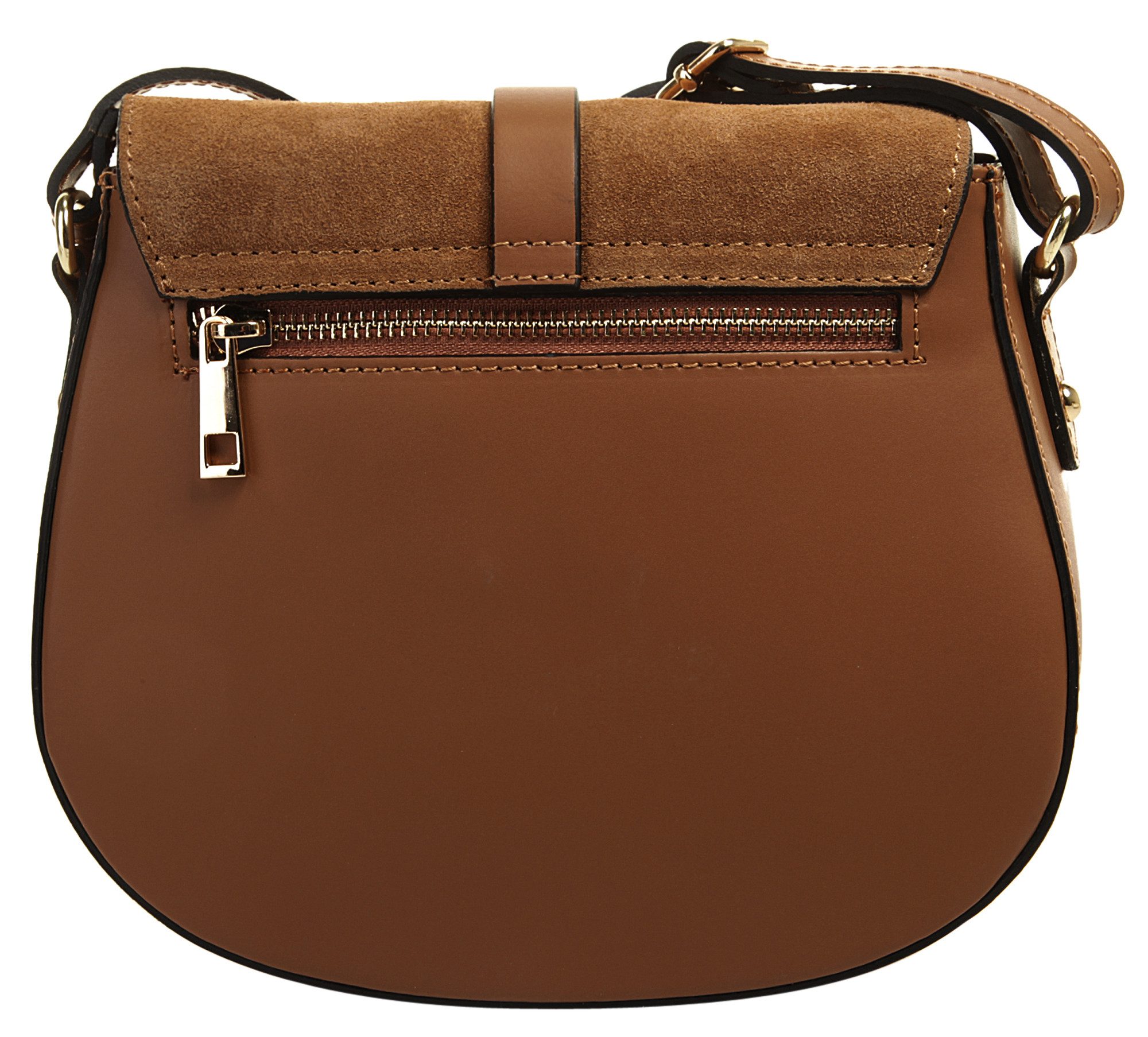 Cluty Schoudertas echt leer, made in italy