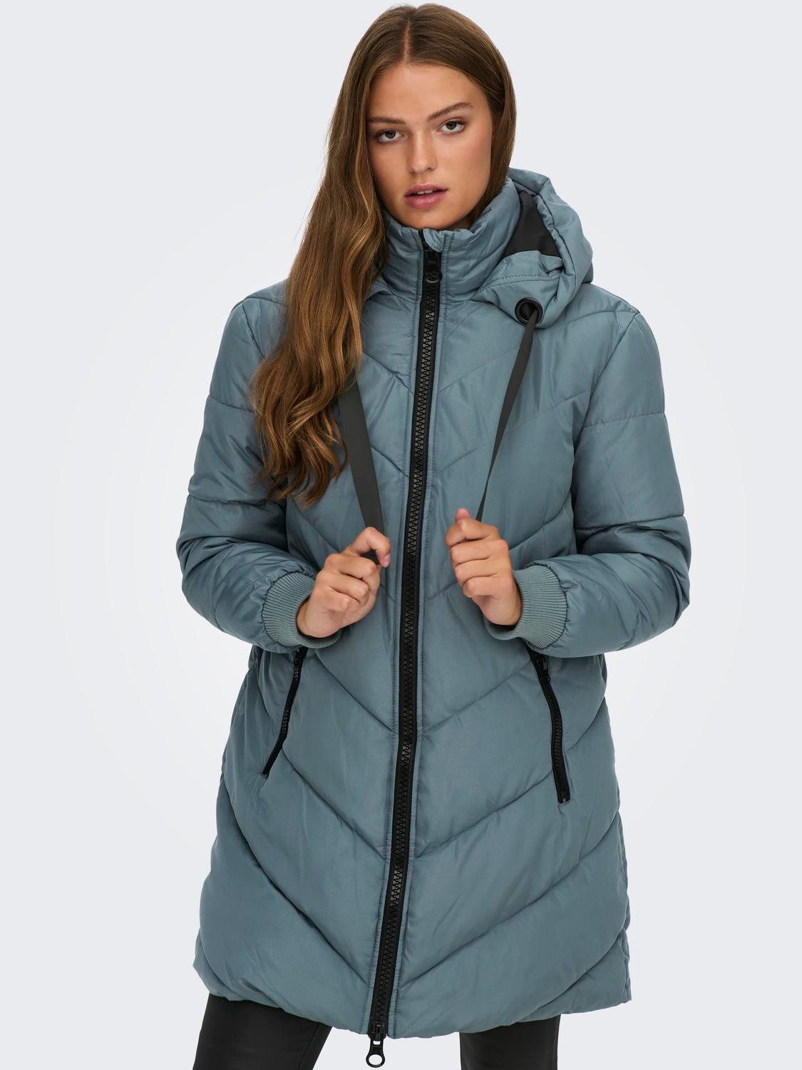 JDY Gewatteerde jas SKYLAR PADDED HOOD JACKET OTW NOOS