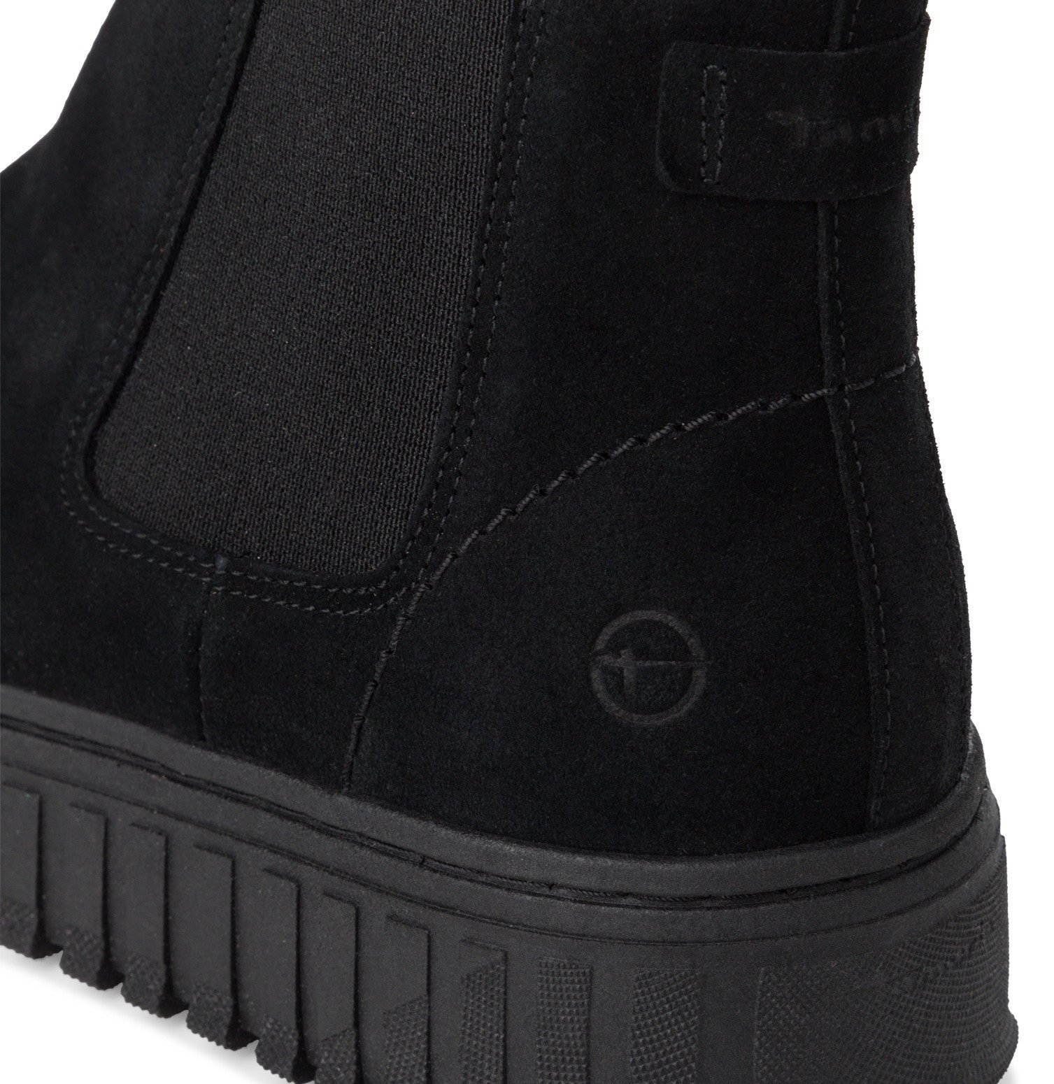 Tamaris Chelsea-boots , plateau, enkellaars, laarzen met stretch aan beide zijden