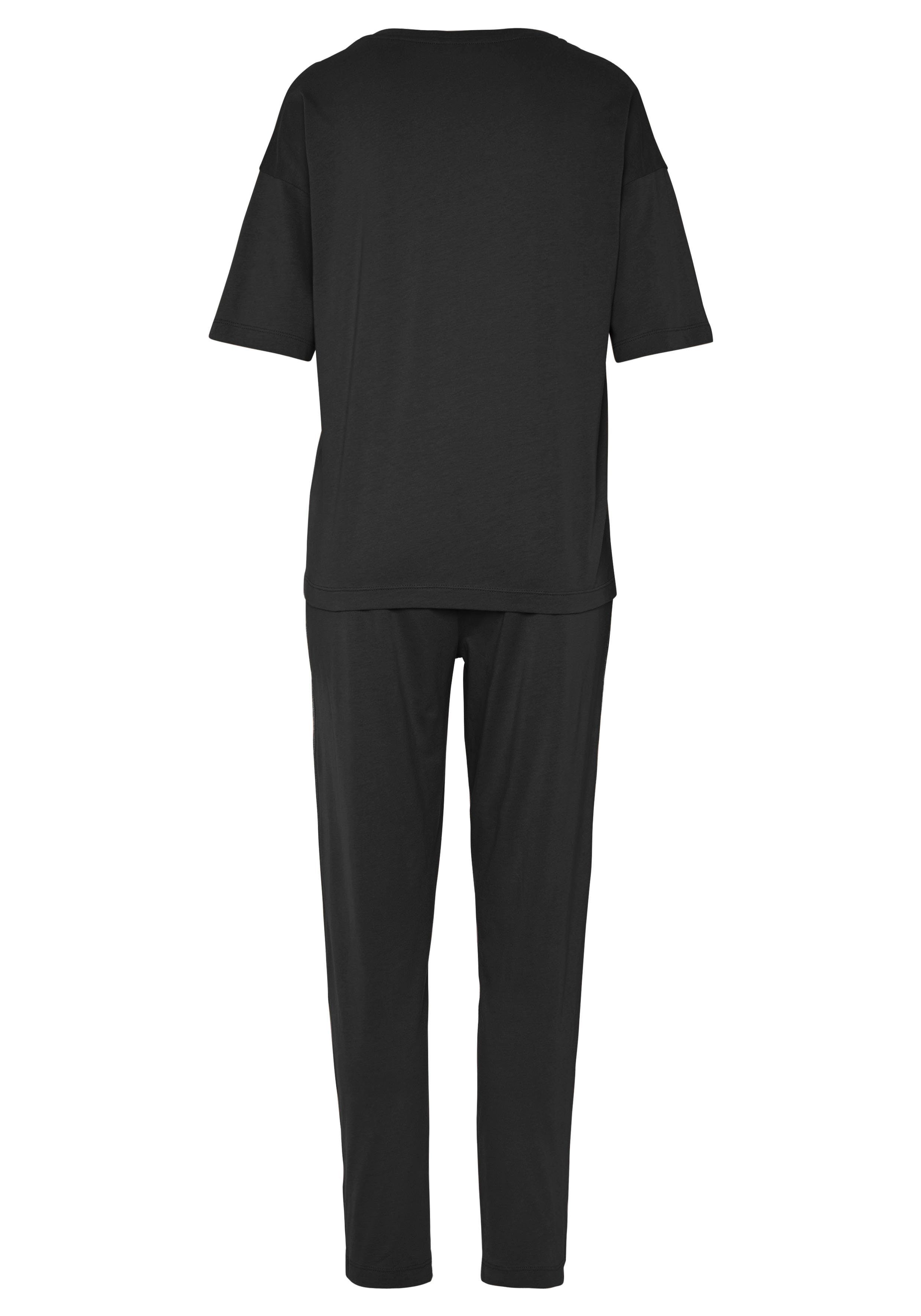 Vivance Dreams Pyjama met mooie foildruk (2-delig)