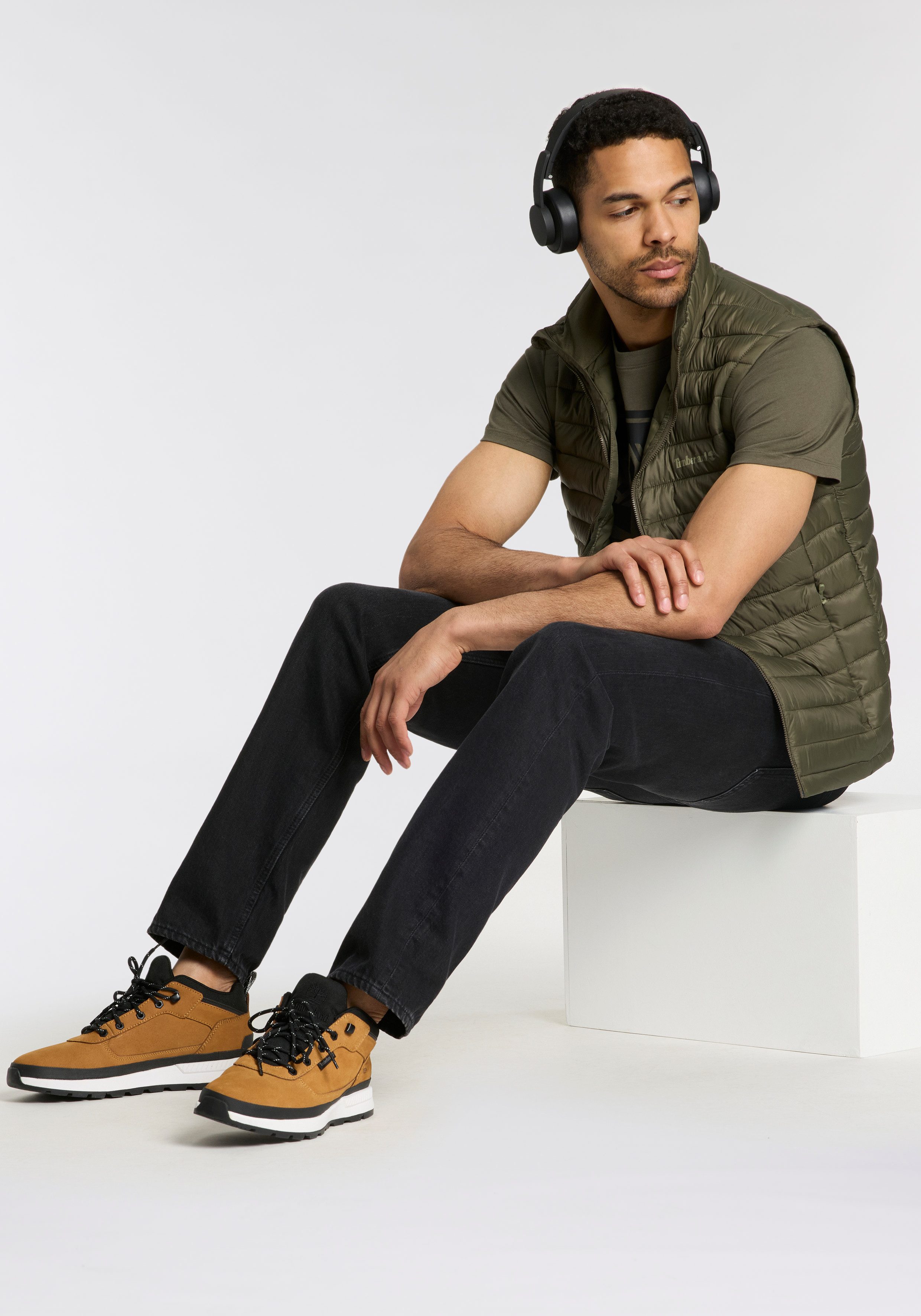 Timberland T-shirt STACK LOGO Short Sleeve Tee