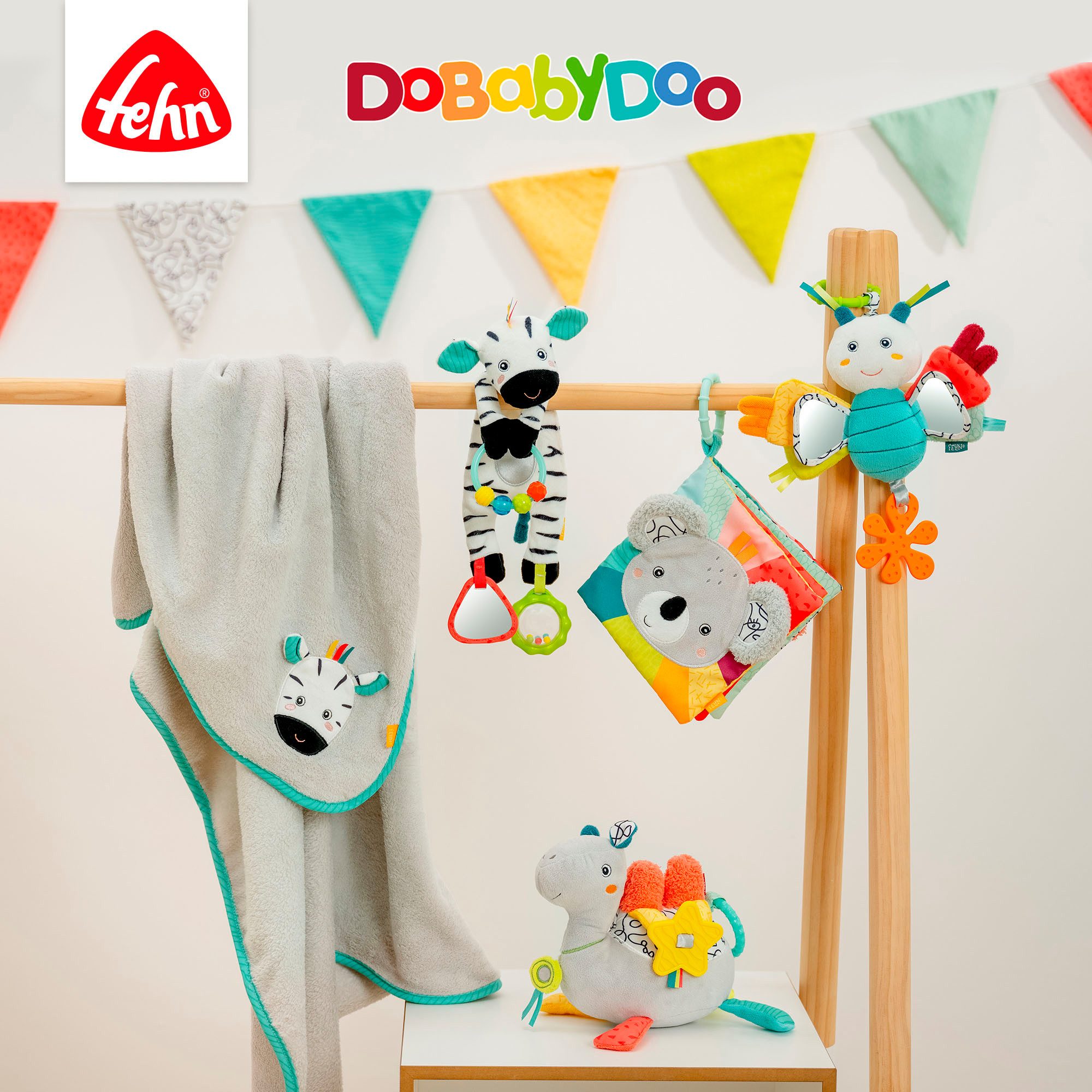 Fehn Grijpspeeltje DoBabyDoo, Activity-vlinder