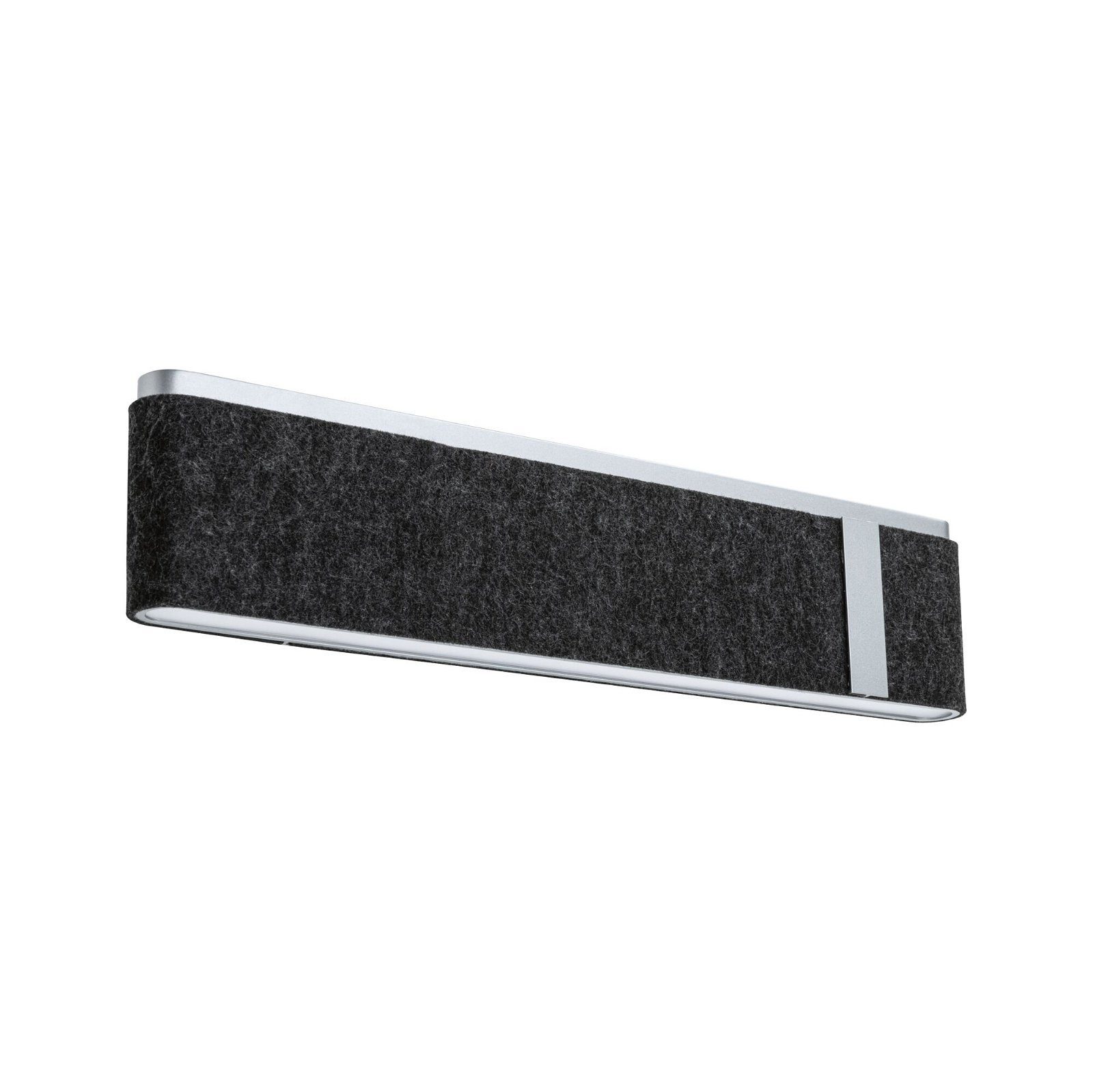Paulmann Led-wandlamp Jagun 2700K 1250lm 230V 18W Antraciet (1 stuk)