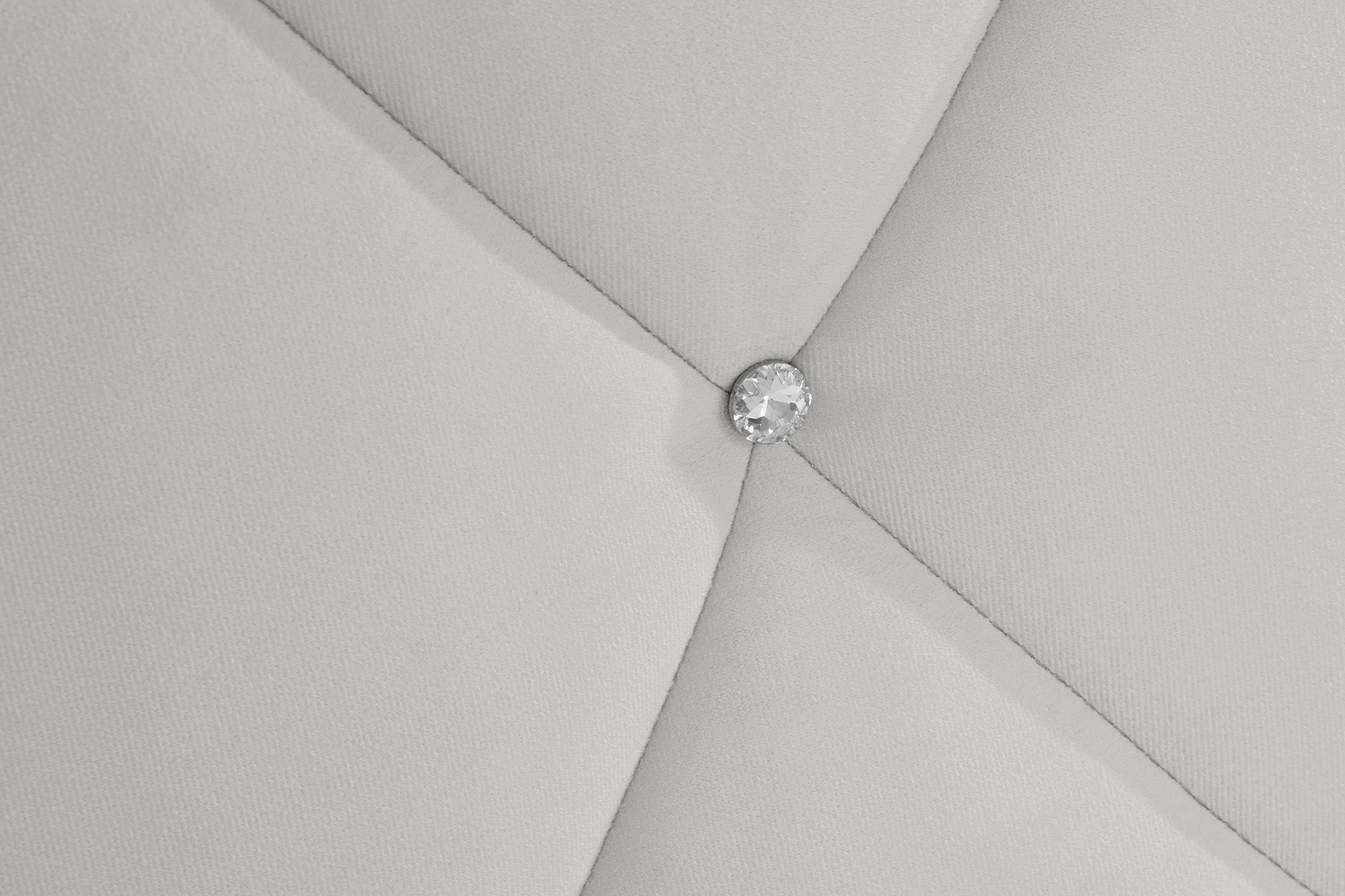Leonique Boxspring Alfie, bestseller, optioneel met bedlade met strassteentjes in het hoofdbord, h2, h3 en h4 ter keuze