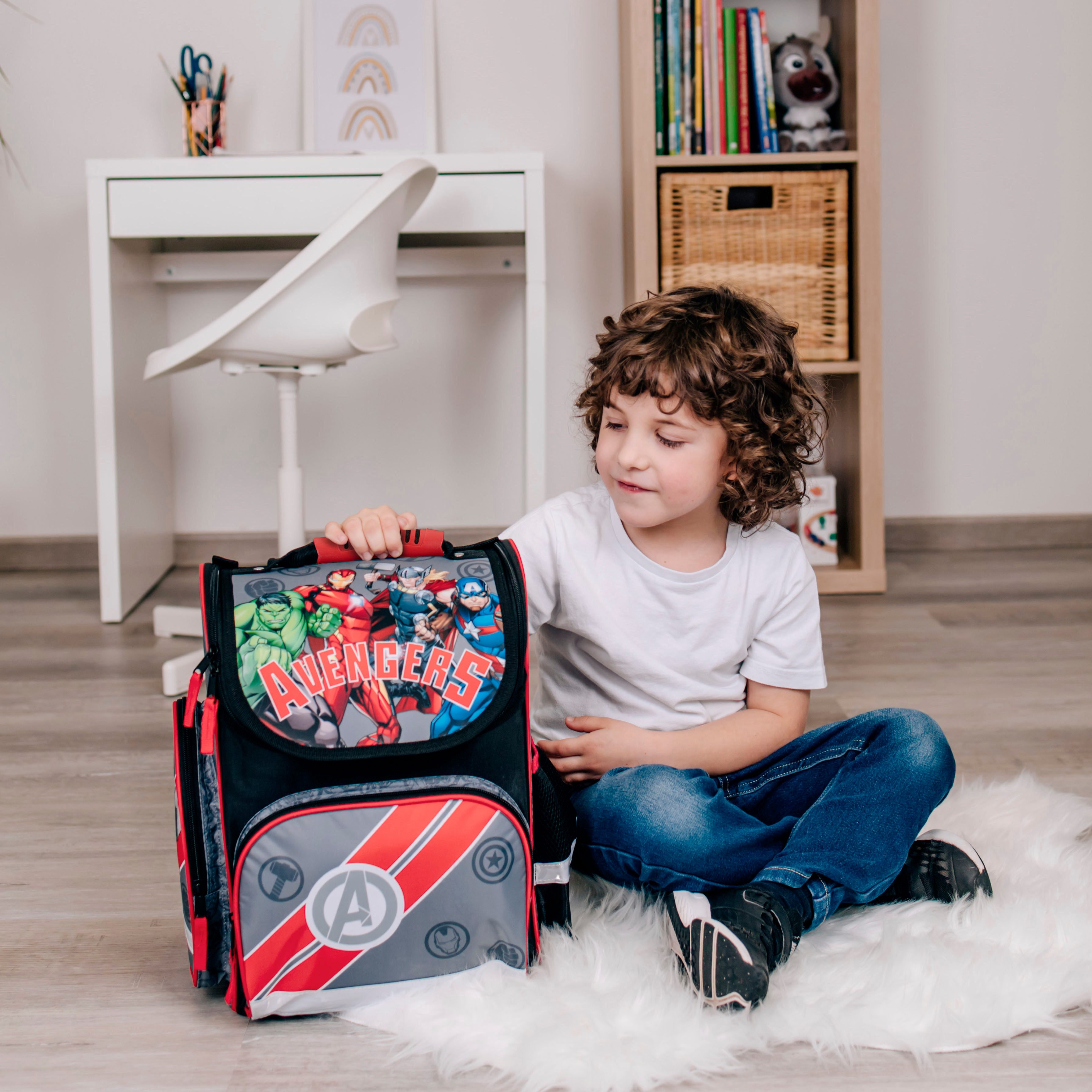 UNDERCOVER Schooltas Clou, Avengers (5-delig)
