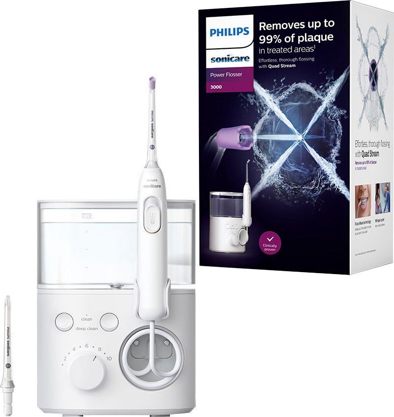 Philips Sonicare Interdentaal reinigingsmiddel Power Flosser 3000 HX3711/20 met quad stream...