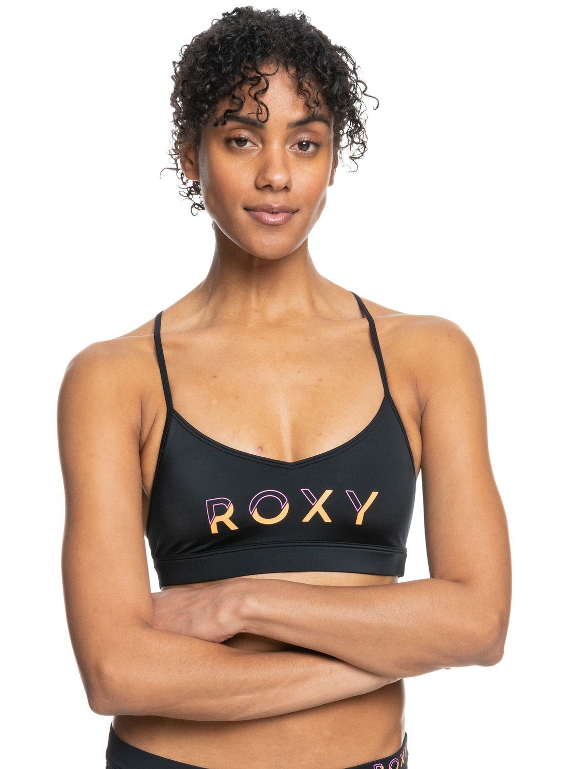 Roxy Bandeau-bikinitop Roxy Active dames bandeaubikini's maat S zwart