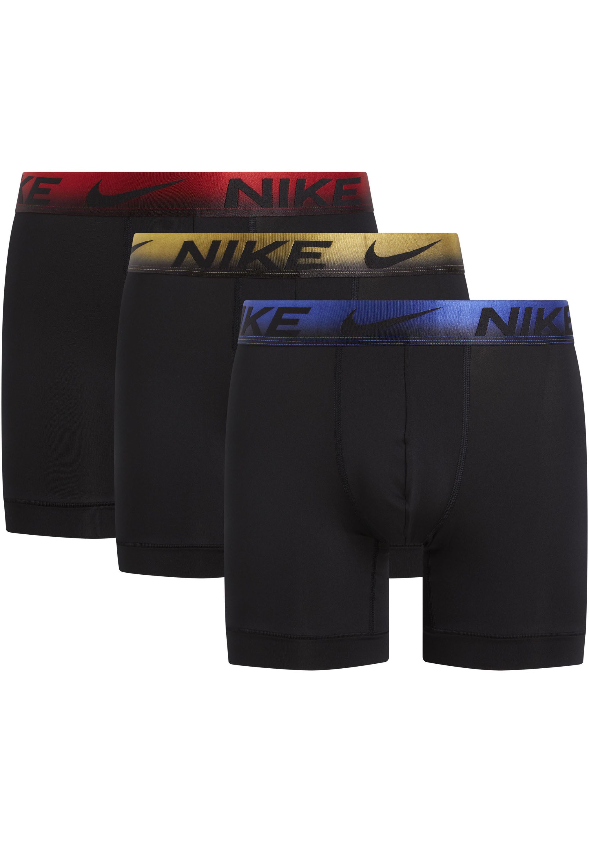 NIKE Underwear Boxershort BOXER BRIEF 3PK met nike logo-elastische band (3 stuks)