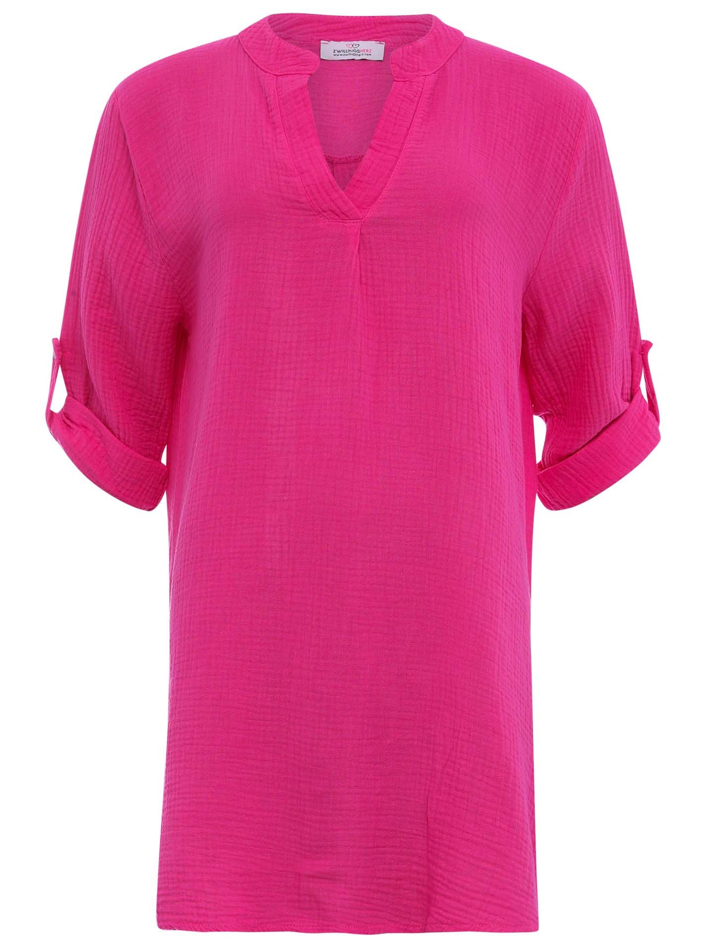 Zwillingsherz Blouse met korte mouwen Tuniek "Rom"