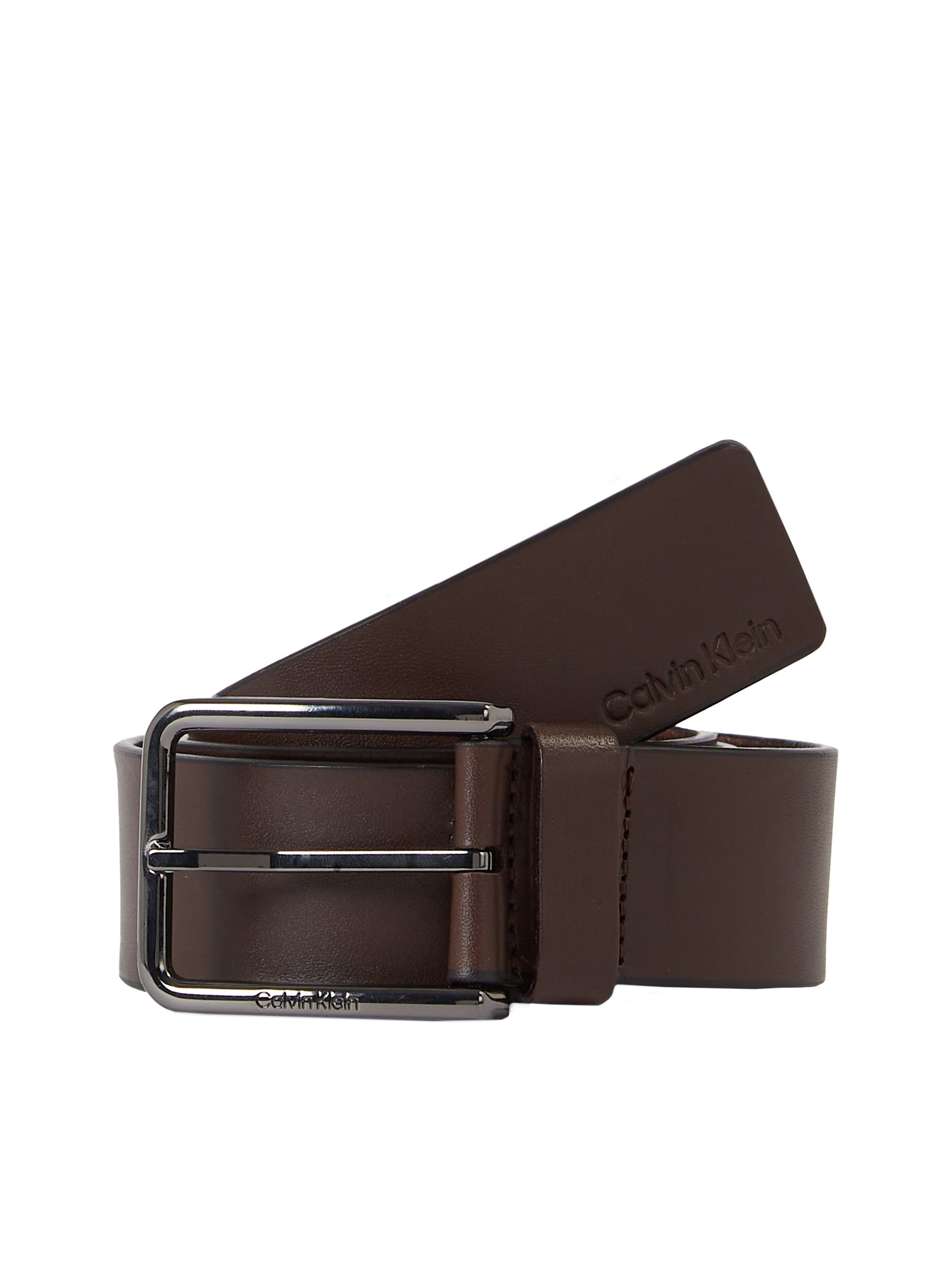 Calvin Klein Leren riem WARMTH 35MM met gestempeld logo