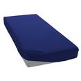 bellana hoeslaken jersey-elastan deluxe voor waterbedden en boxsprings (1 stuk) blauw