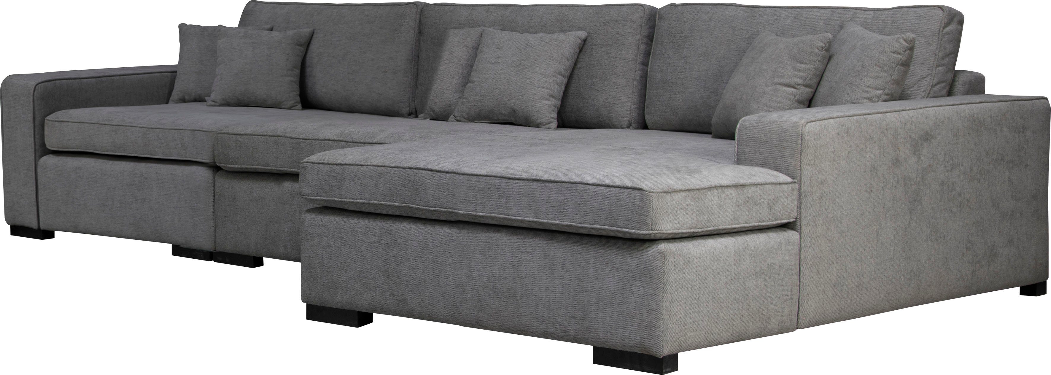 Guido Maria Kretschmer Home&Living Ottomane Skara L-vorm Loungebank met binnenveringsinterieur, in vele overtrekkwaliteiten