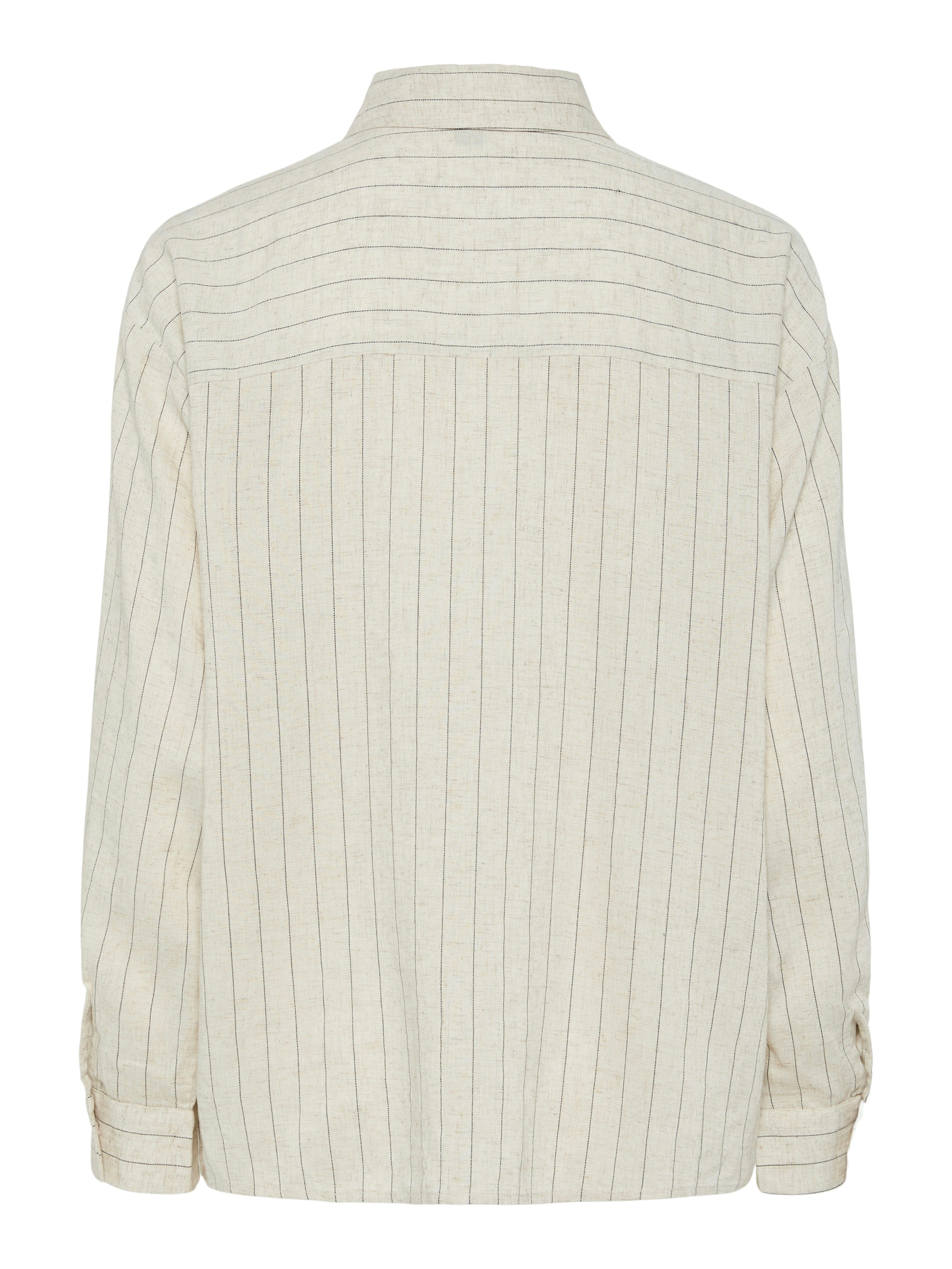 pieces Overhemdblouse PCPIA LS LOOSE SHIRT WVN NOOS