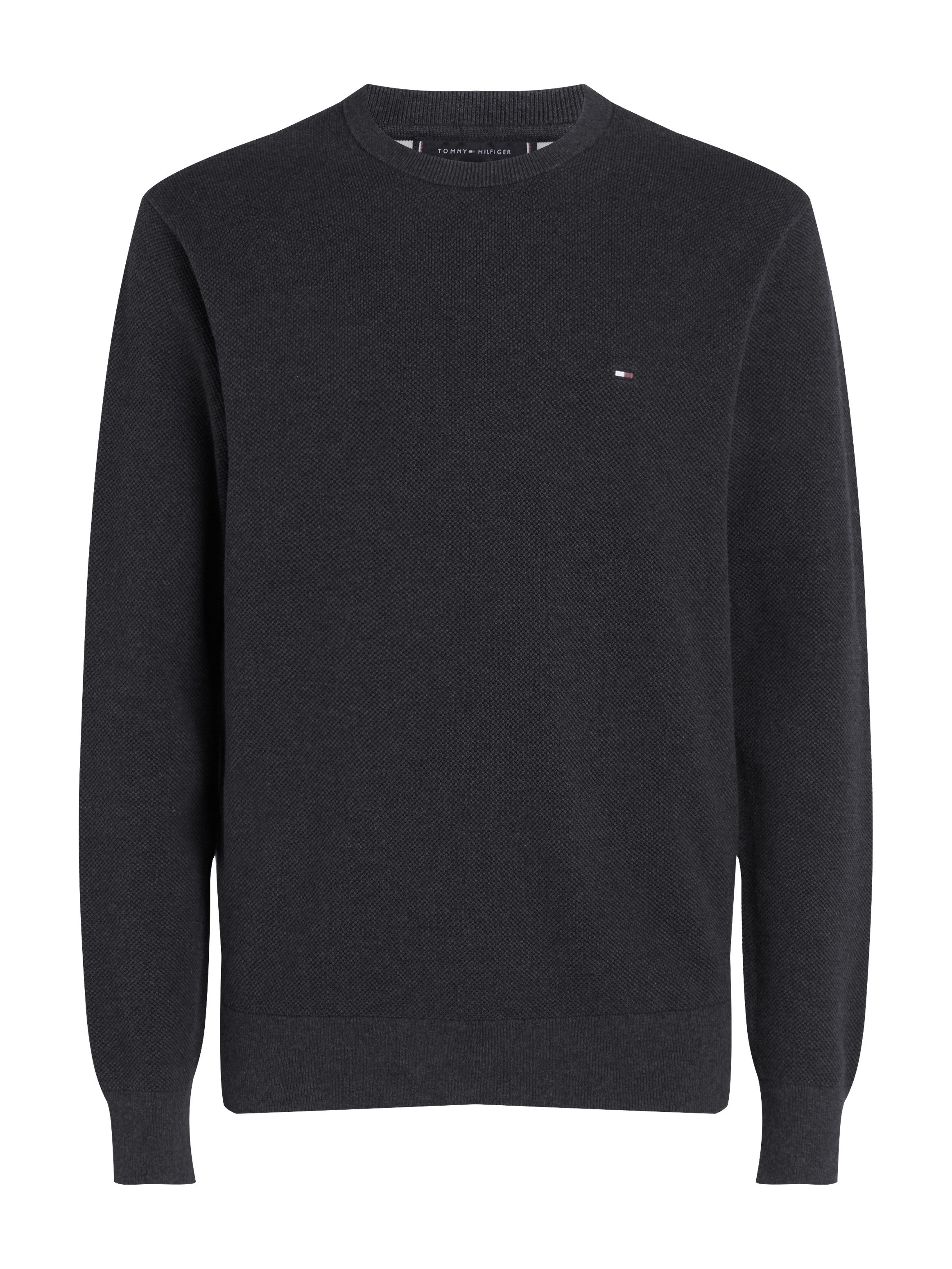 Tommy Hilfiger Trui met ronde hals ESSENTIAL STRUCTURE CREW NECK