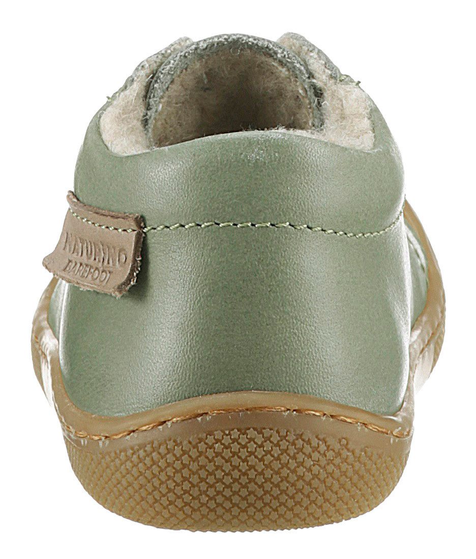 Naturino Babyschoentjes NATURINO AMUR Breedte: smal Blote voeten schoen, winterschoen met warme voering, maat sjabloon te downloaden