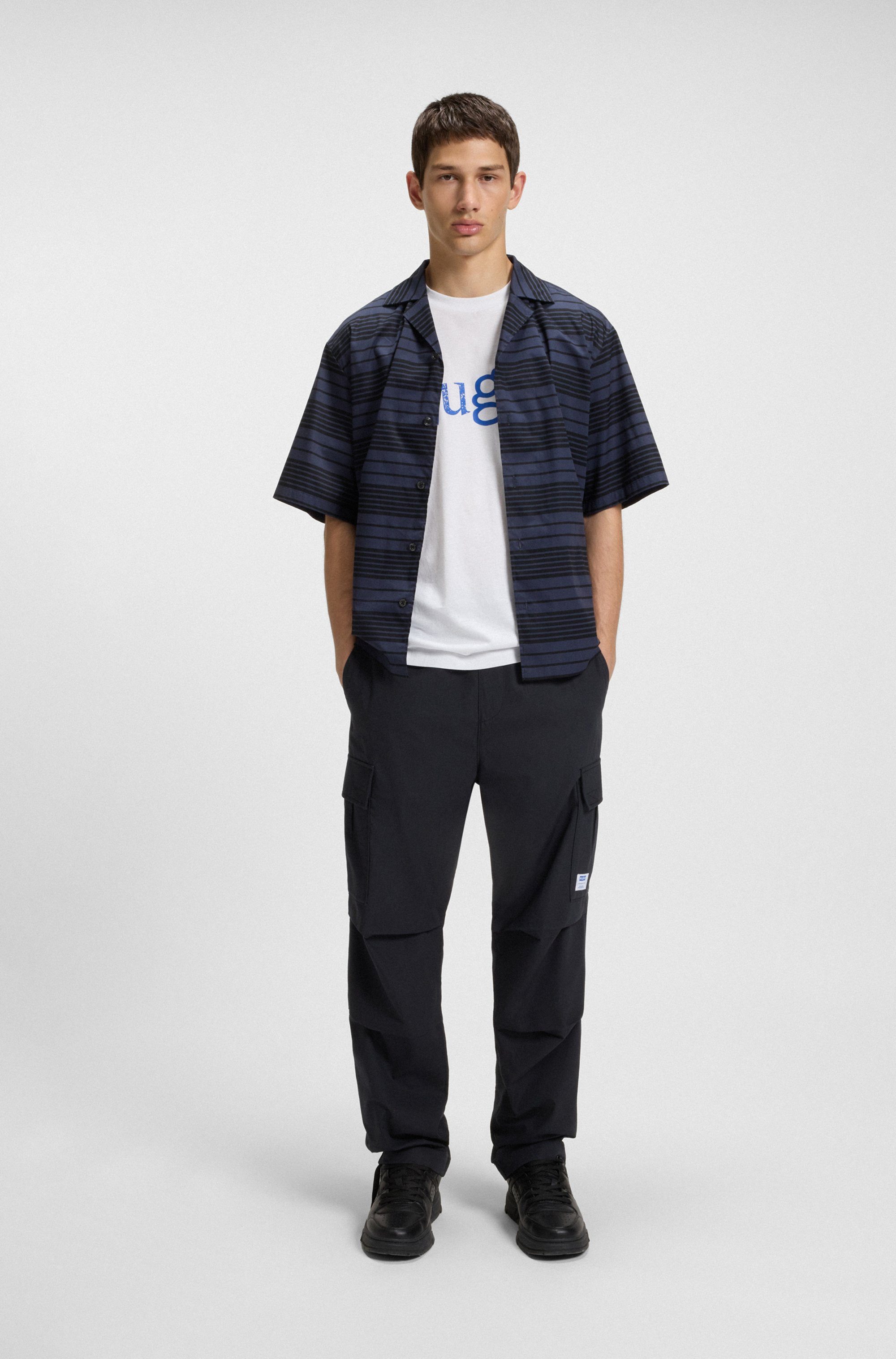 HUGO Blue T-shirt Nugix
