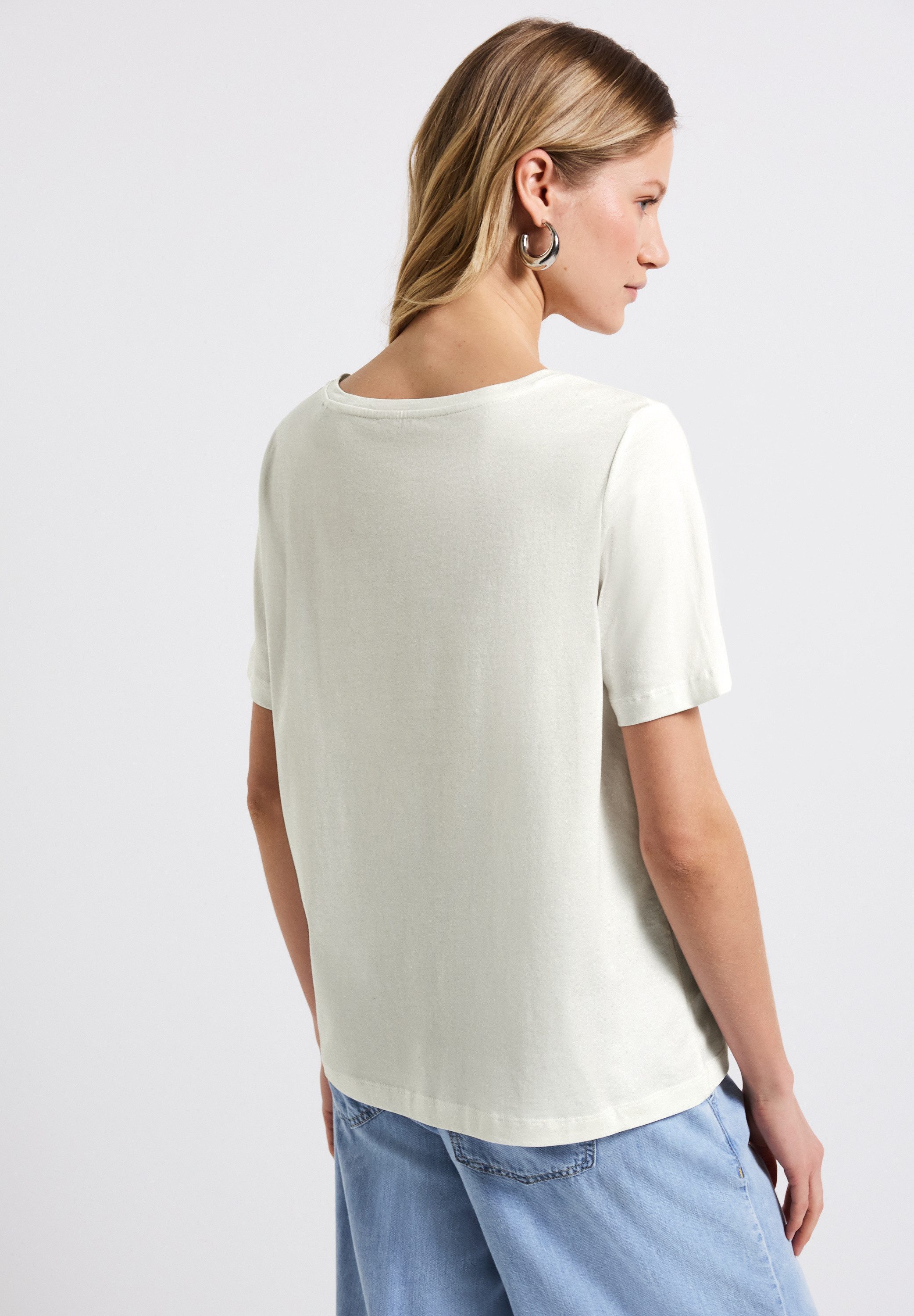 STREET ONE T-shirt met frontprint