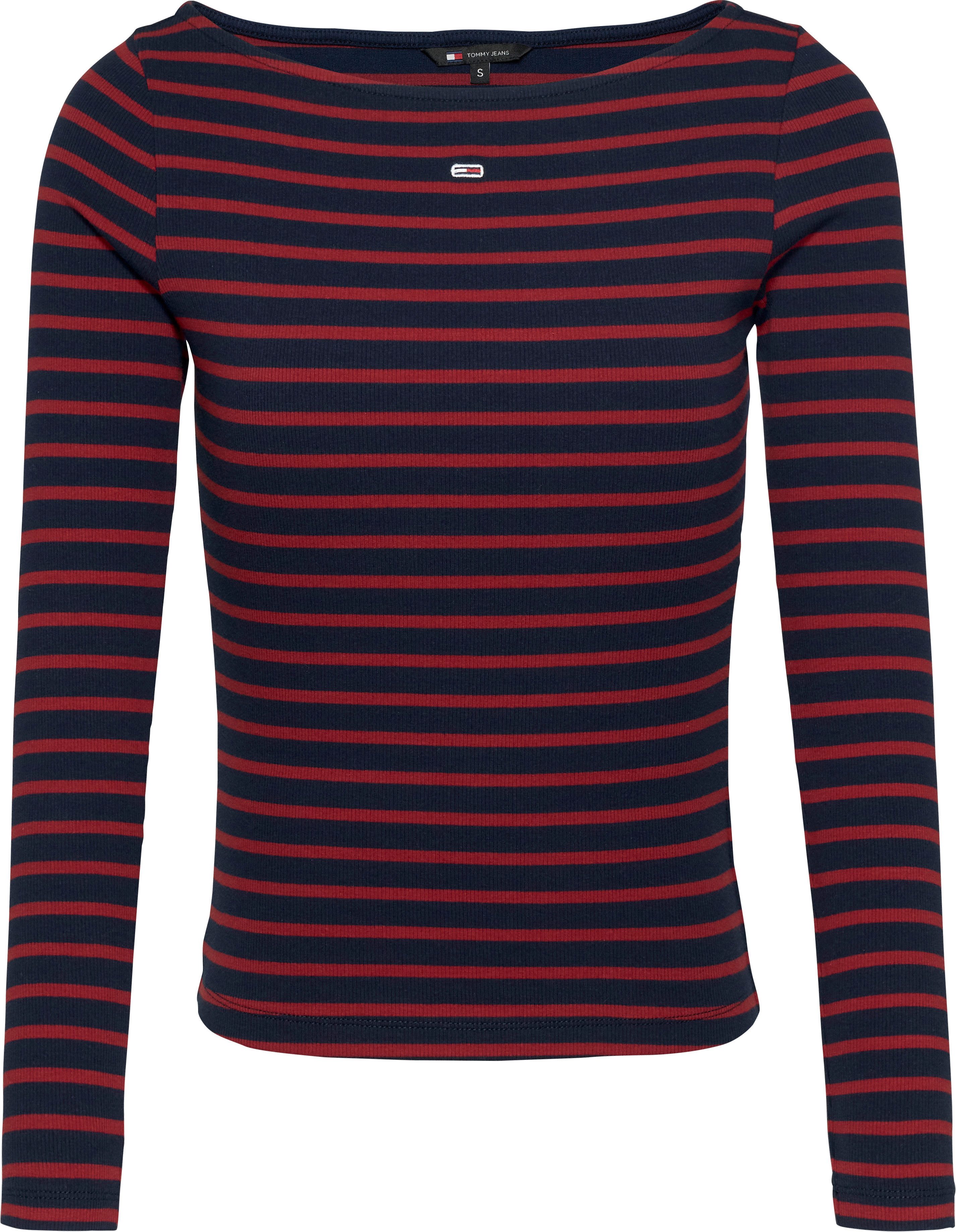 TOMMY JEANS Shirt met lange mouwen TJW BRETON STRIPE LS