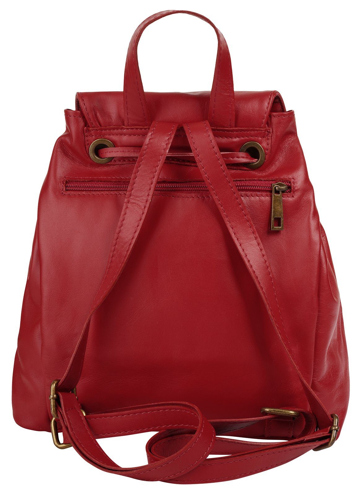 Samantha Look Rugzak echt leer, made in italy