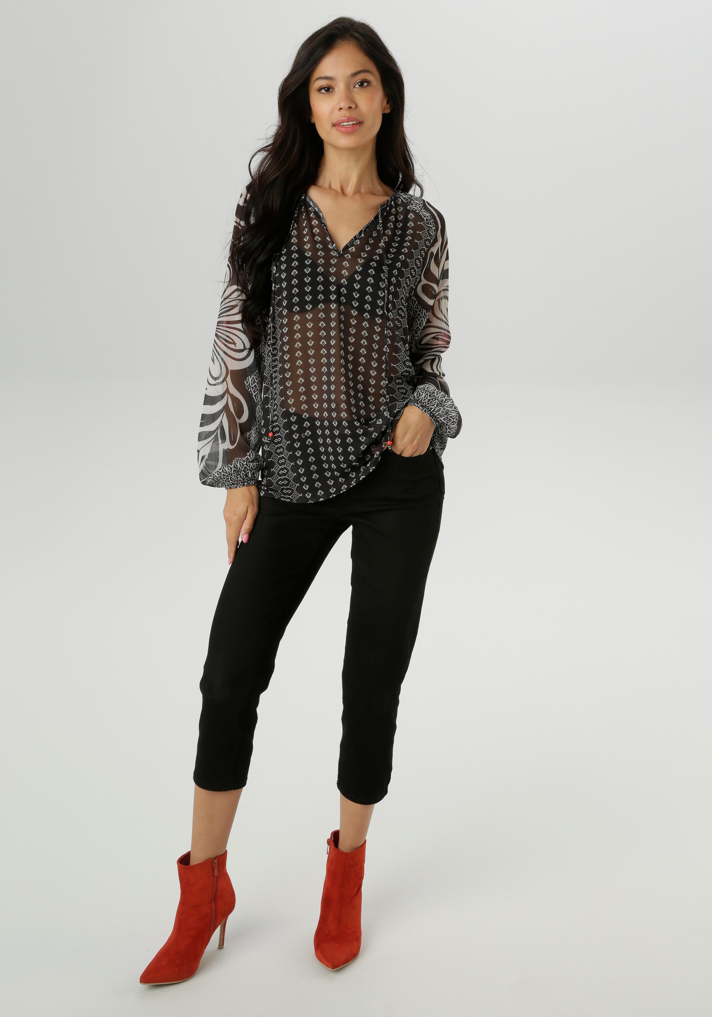 Aniston SELECTED Chiffon blouse