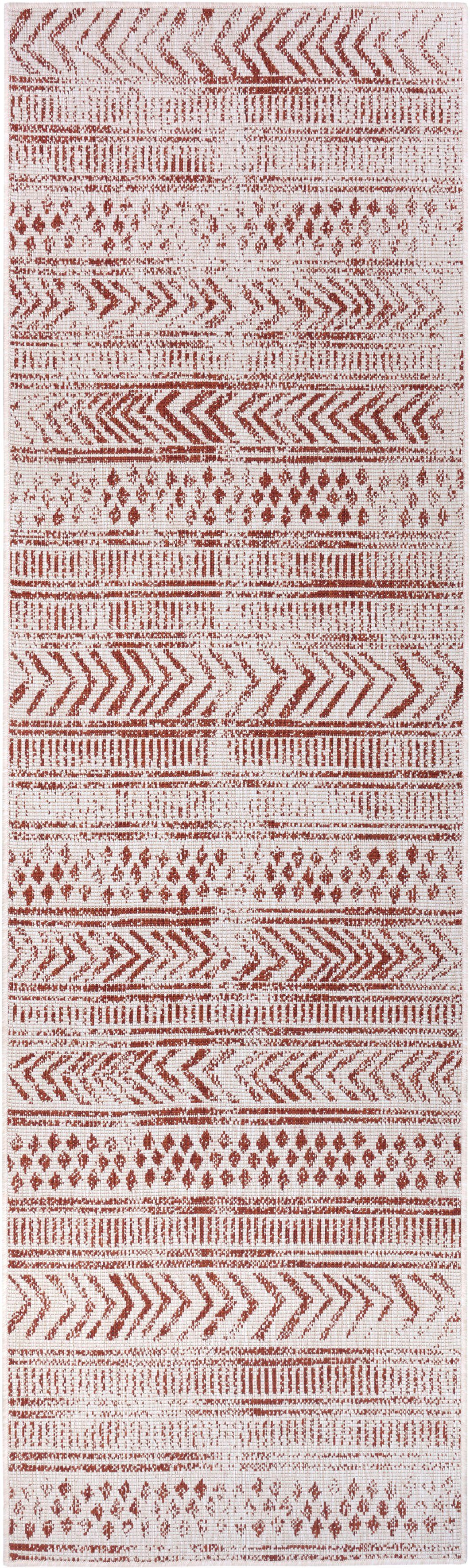 NORTHRUGS Vloerkleed BIRI tweezijdig te gebruiken kleed In- & outdoor, weerbestendig, balkon, tuin, woonkamer, waterbestendig, boho