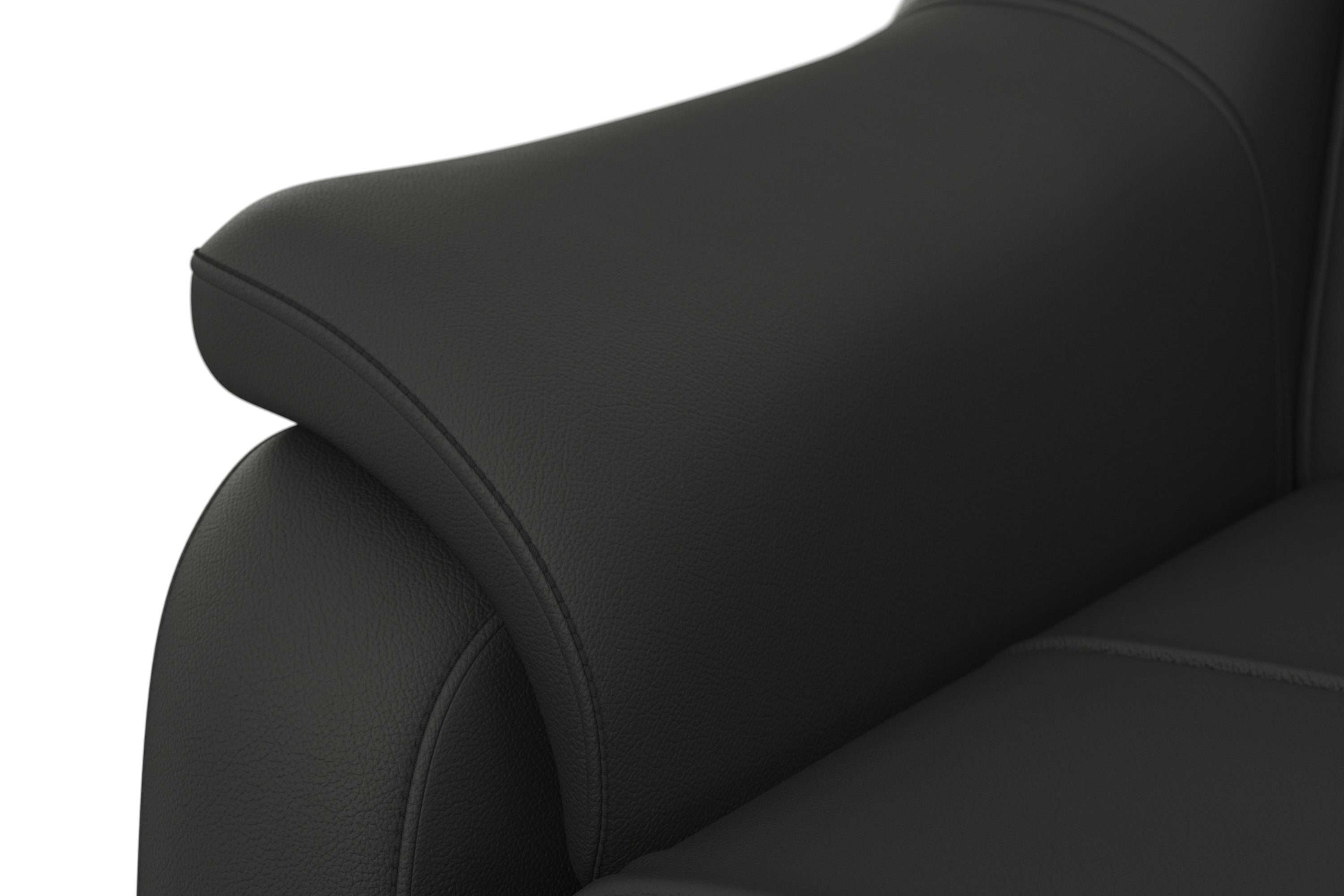 sit&more Hoekbank Freetown L-vorm met verstelbare hoofdsteun en comfortabele binnenvering