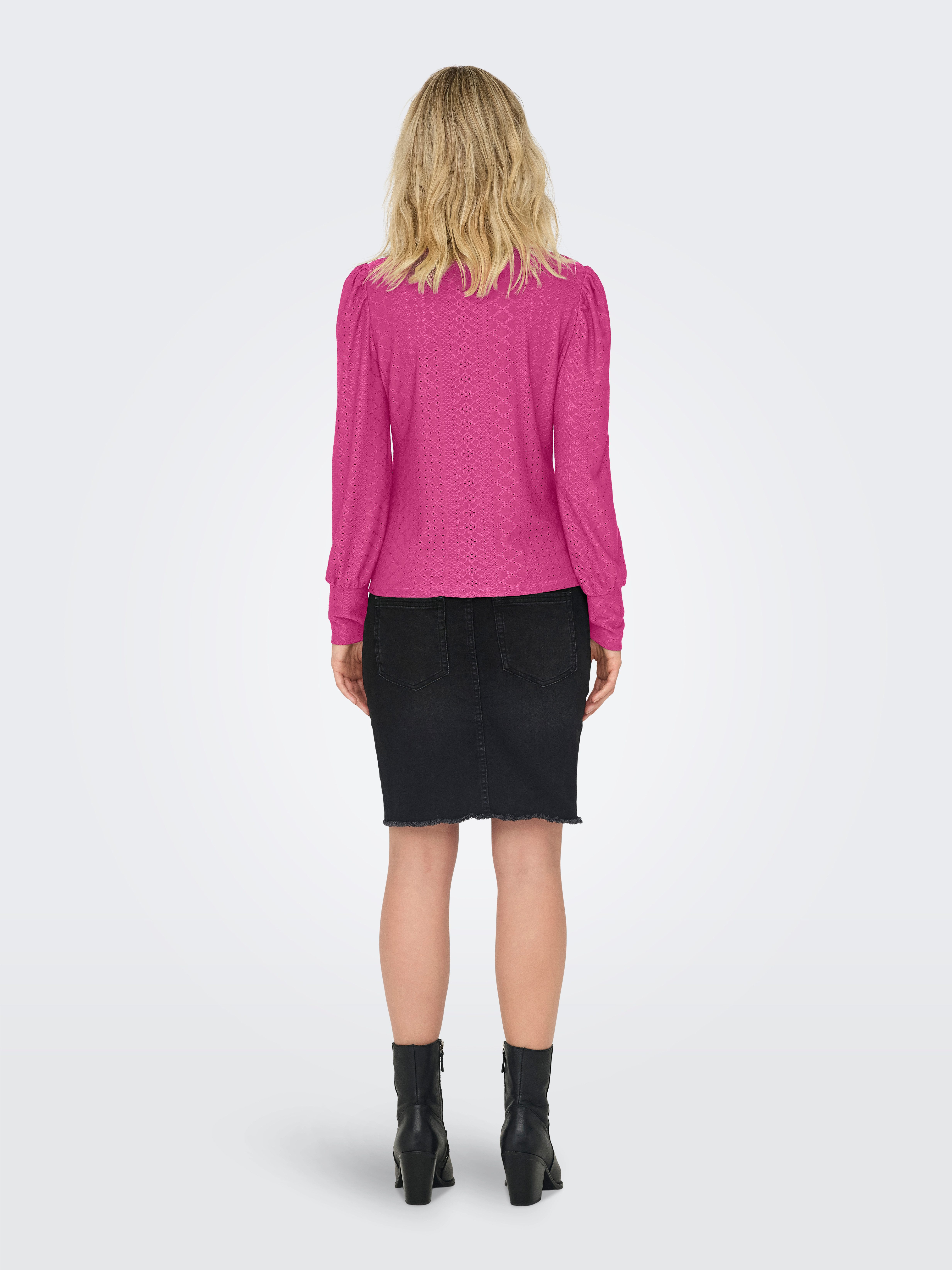 Only Shirt ONLSANDRA L/S PUFF TOP JRS NOOS