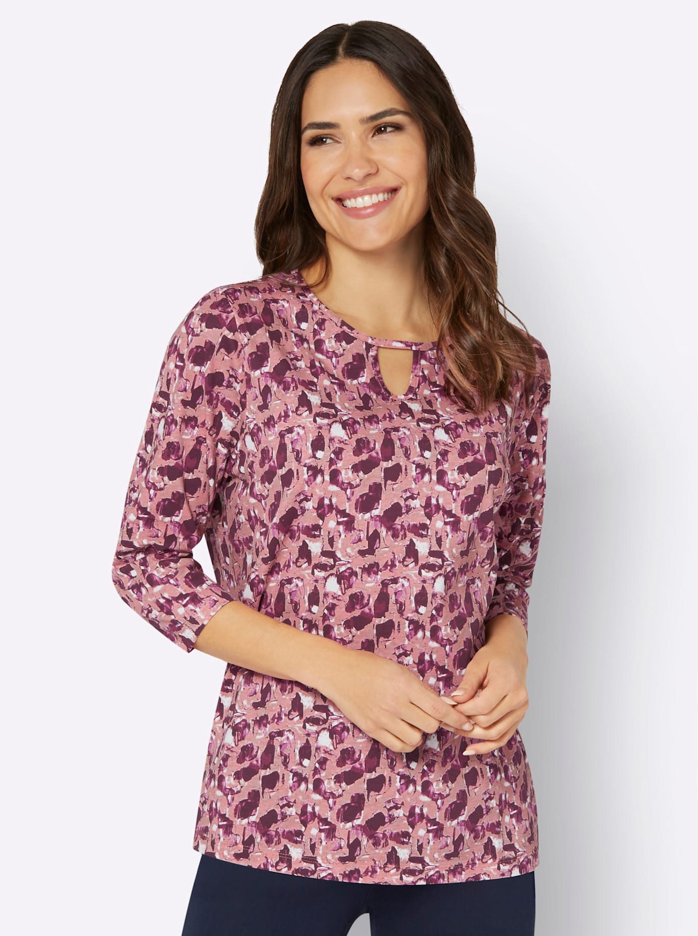 Classic Basics Shirt met 3/4 mouwen Shirt met 3/4-mouwen (1-delig)