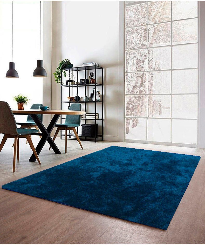 LeGer Home by Lena Gercke Hoogpolig vloerkleed Lucia zachte vloerkleden, behaaglijk, woonkamer, slaapkamer, kinderkamer