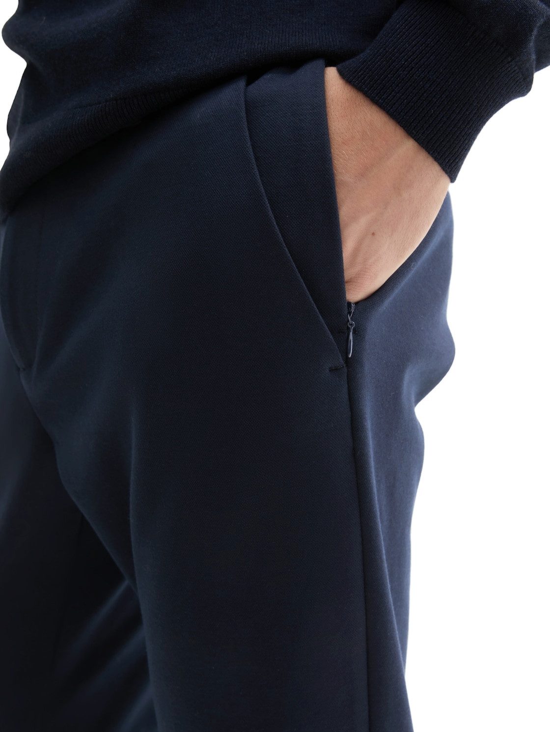 Tom Tailor Chino slim met viscose en stretch