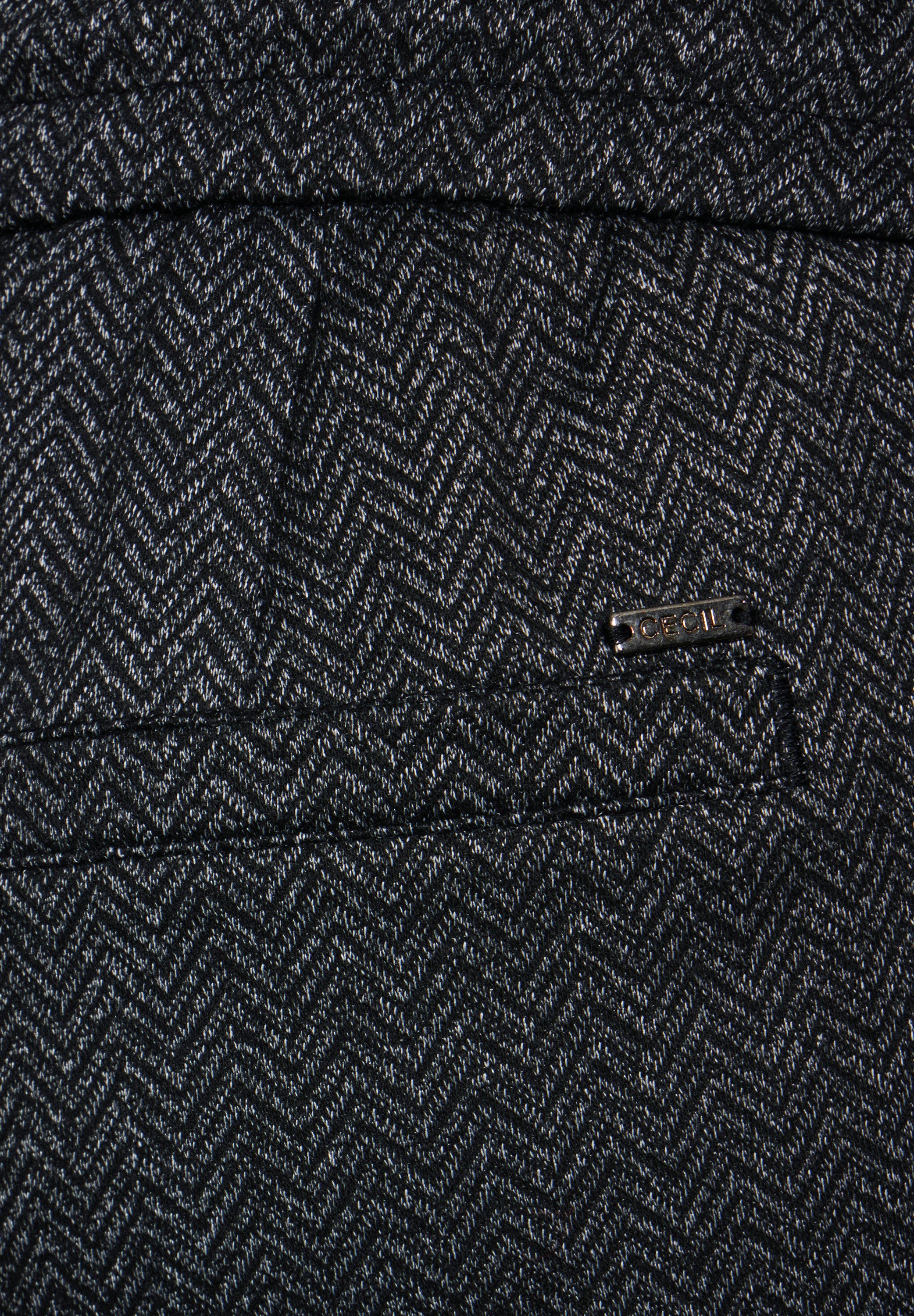 Cecil Stoffen broek Stijl Tracey in visgraatlook