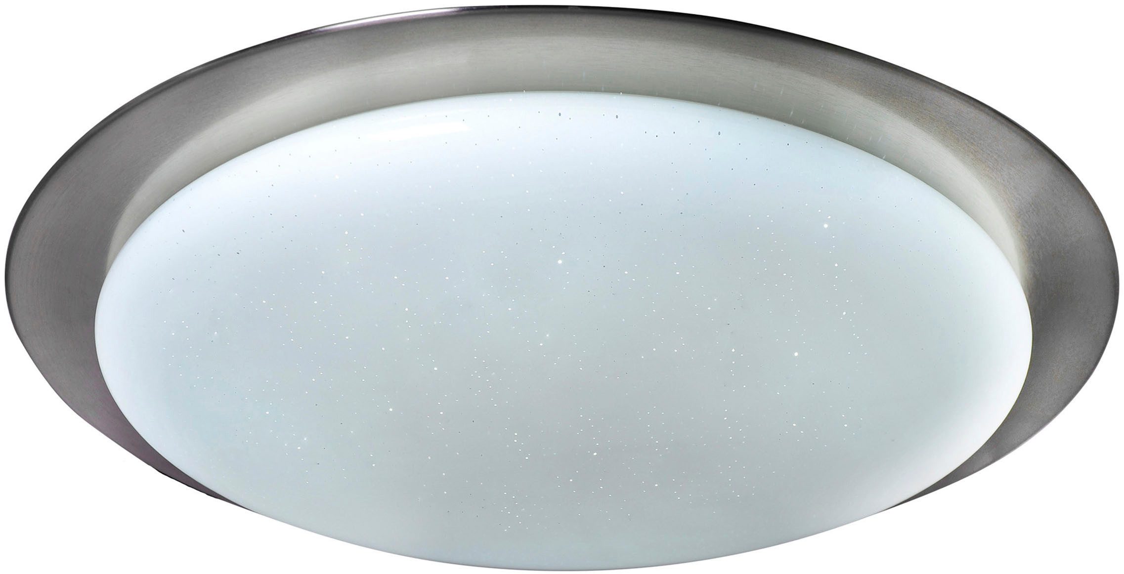 näve Led-plafondlamp Turijn Lampenkap kristaleffect, nachtlampje, CCT, RGB-frameverlichting, dimbaar (1 stuk)