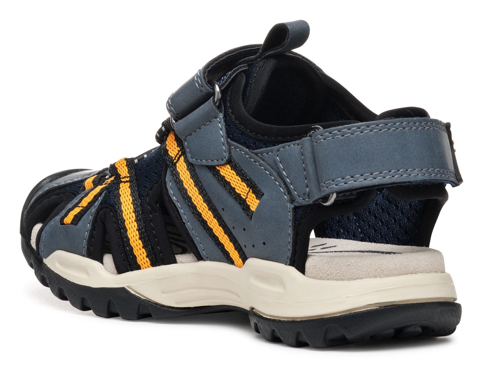 Geox Sandalen J Borealis Boy , trekking sandaal, klittenbandschoen met extra hiel-klittenbandsluiting