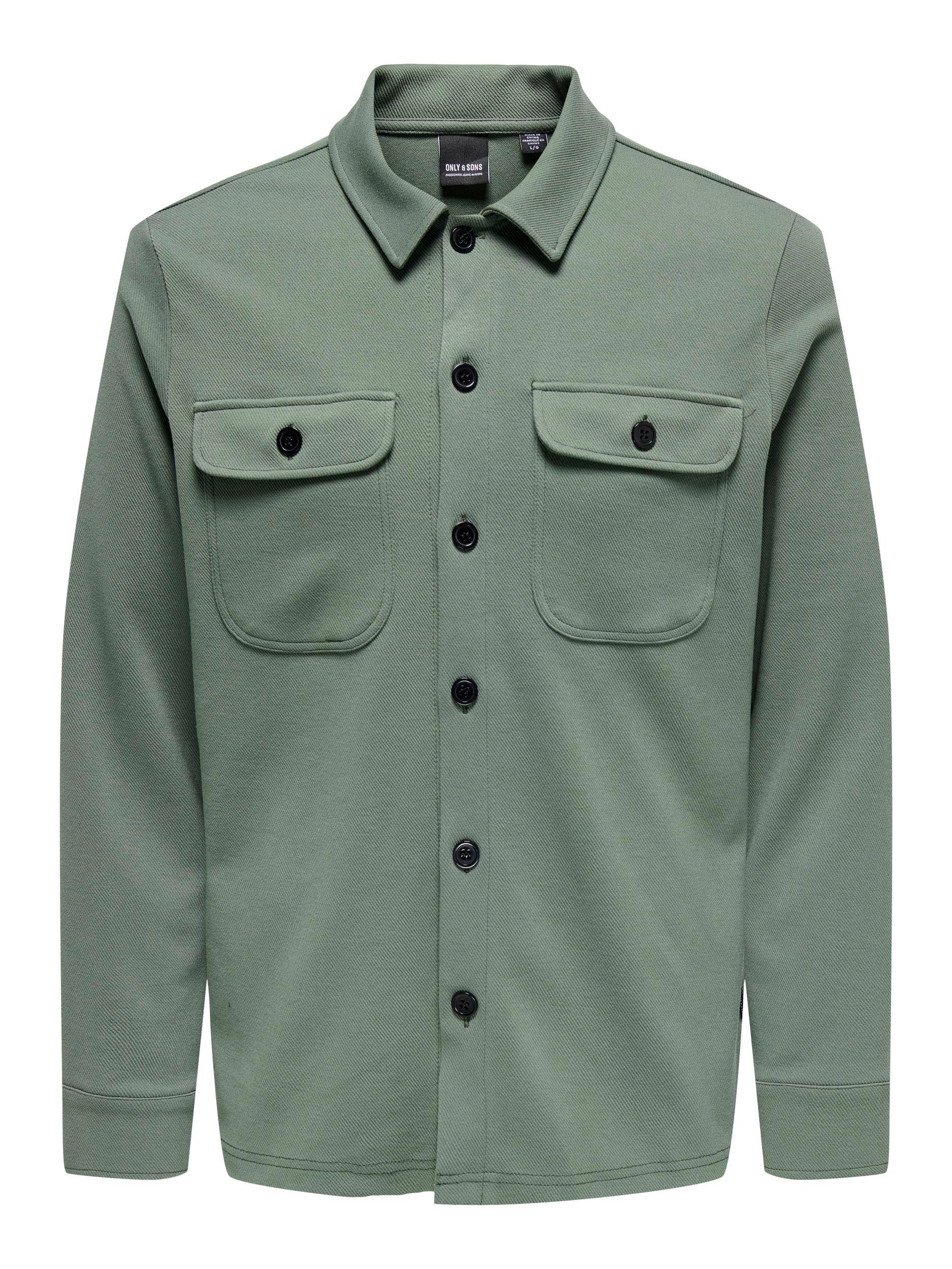 ONLY & SONS Overhemd met lange mouwen ONSNEWKODYL OVERSHIRT SWEAT NOOS