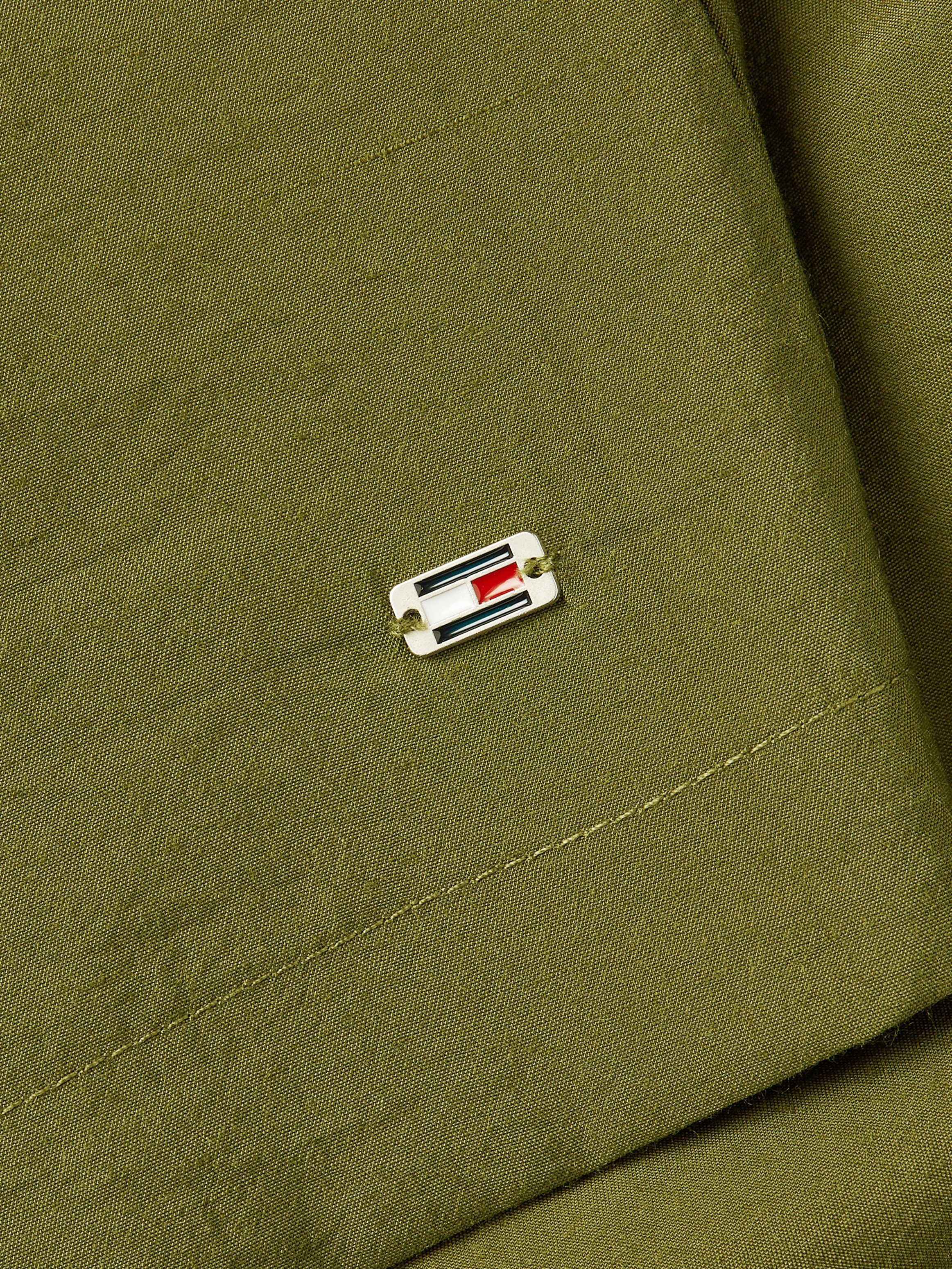 Tommy Hilfiger Blouse met lange mouwen met stijlvolle opstaande kraag