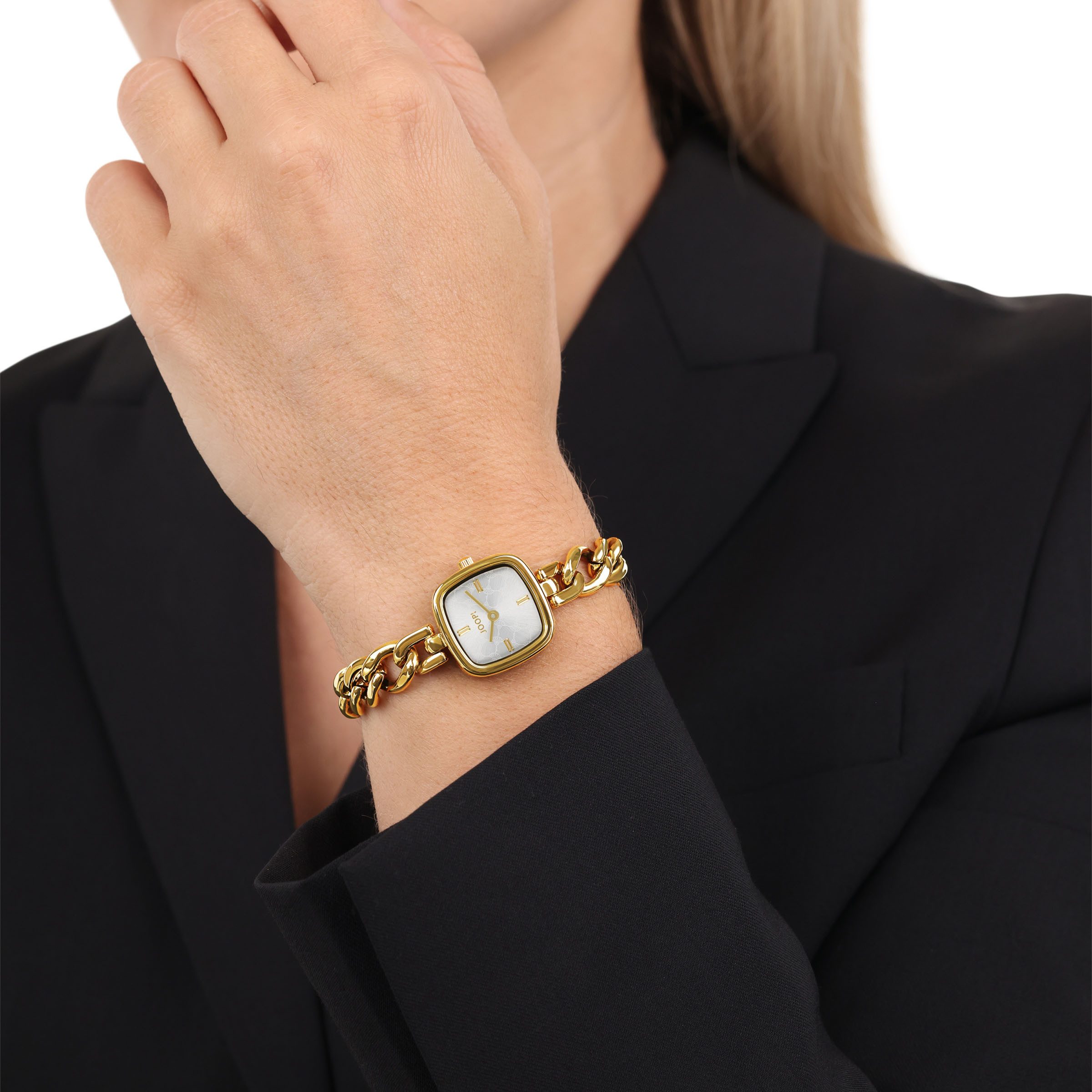Joop! Kwartshorloge Horloge, dameshorloge, stalen armband