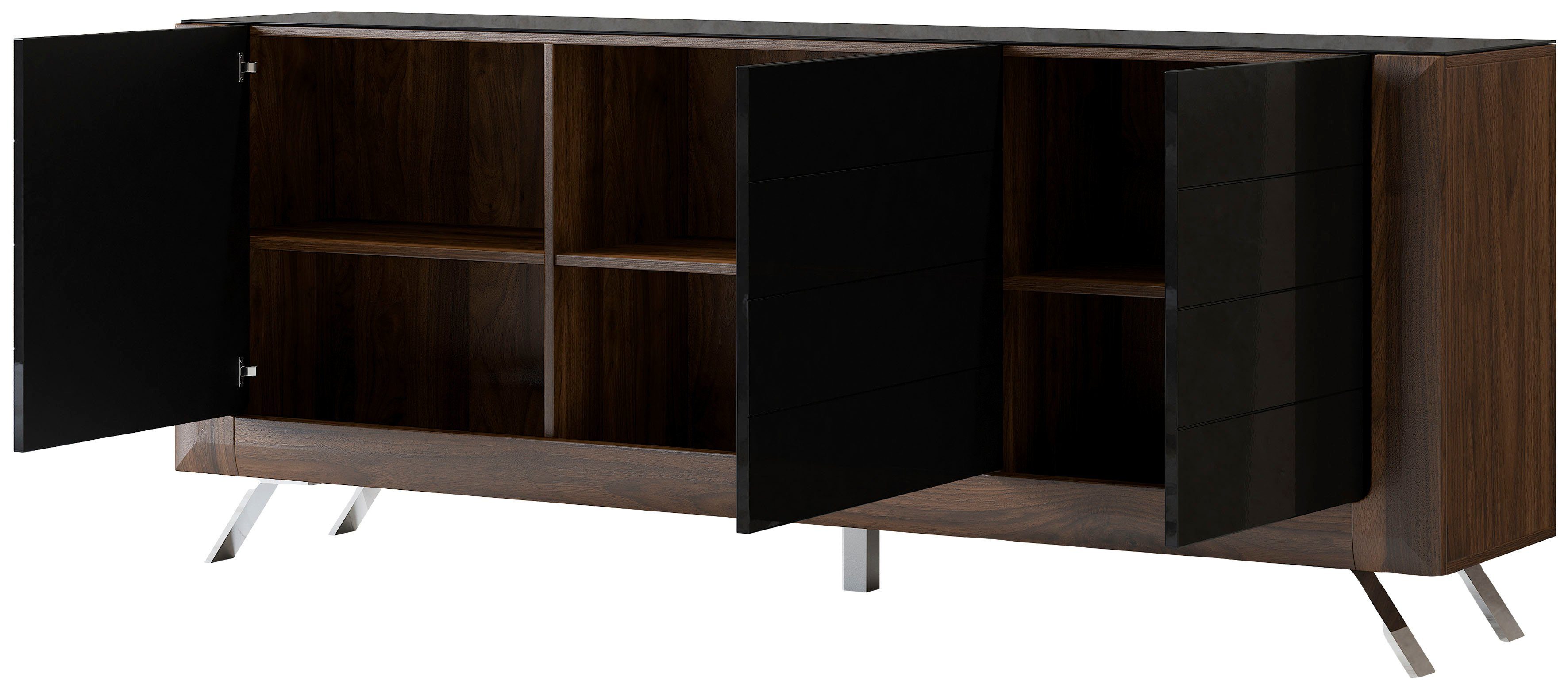 Leonique Dressoir Kasai Breedte 199 cm, met 3 deuren
