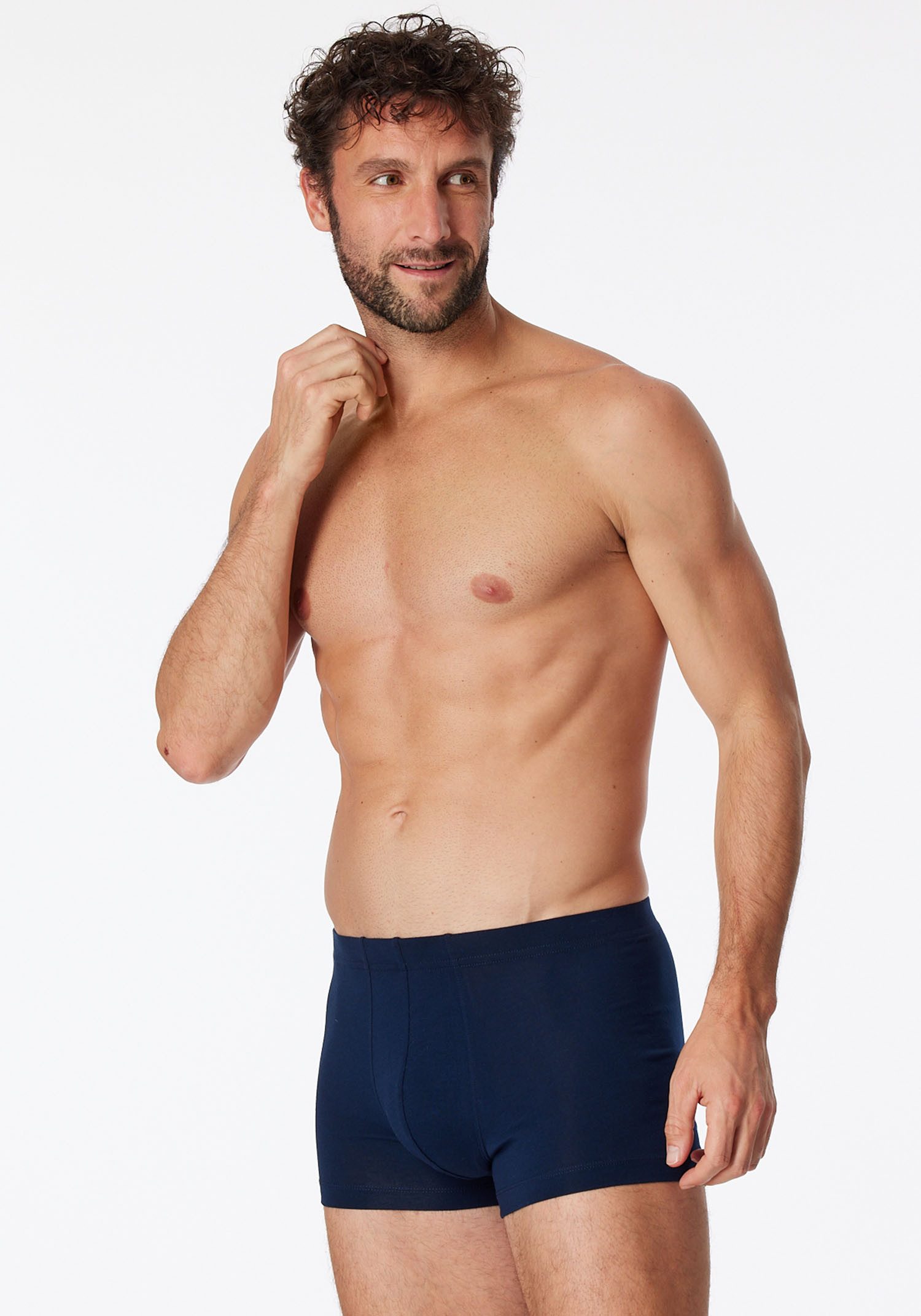 Schiesser Boxershort 95/5 met tonale comfortband (3 stuks)