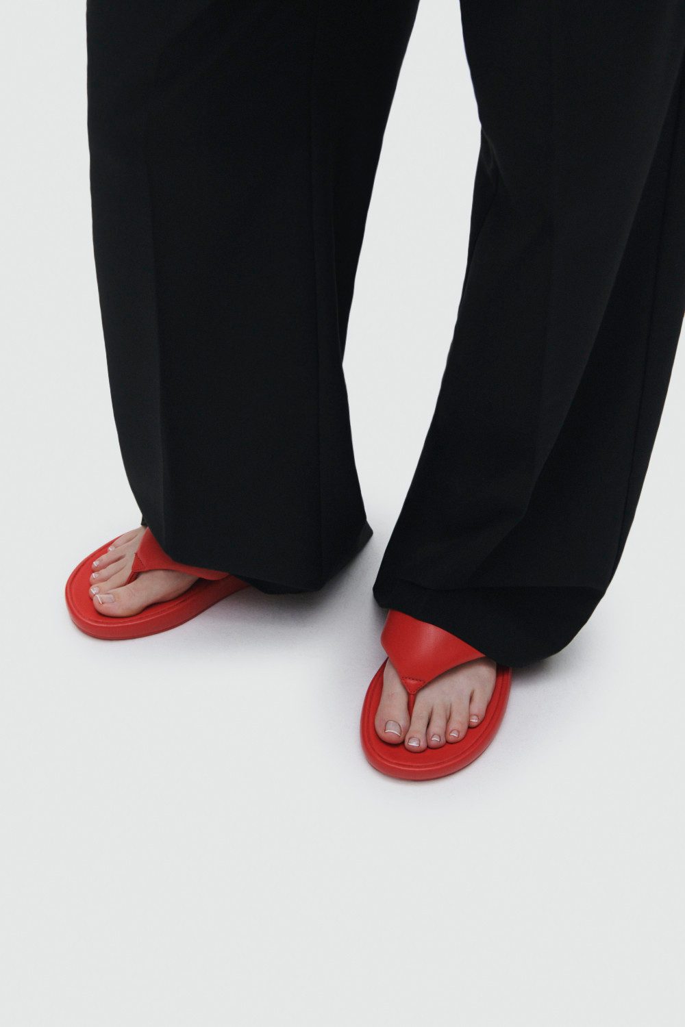 Fitflop Teenslippers IQUSHION D-LUXE , flats, slides, sandaal met zachte teenband