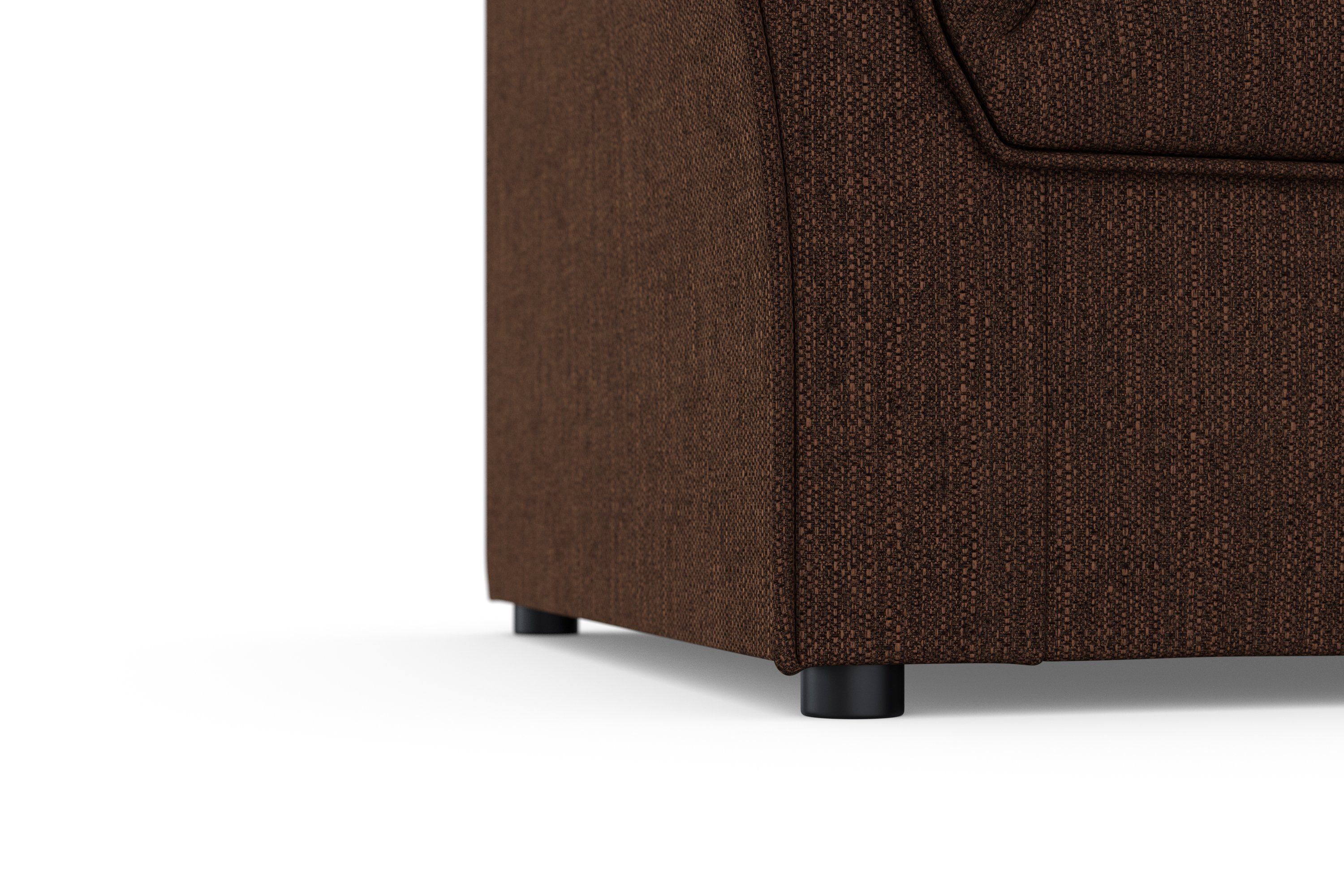 DOMO collection Fauteuil Pegnitz tijdloos, elegante armleuningen, comfortabel