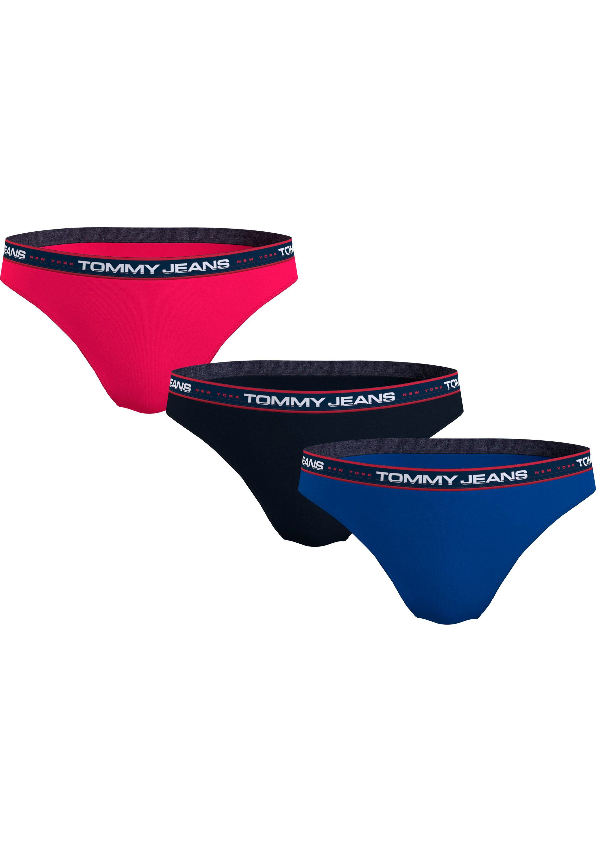 Tommy Hilfiger Underwear Bikinibroekje TJ 3P BIKINI met elastische band (3 stuks Set van 3)