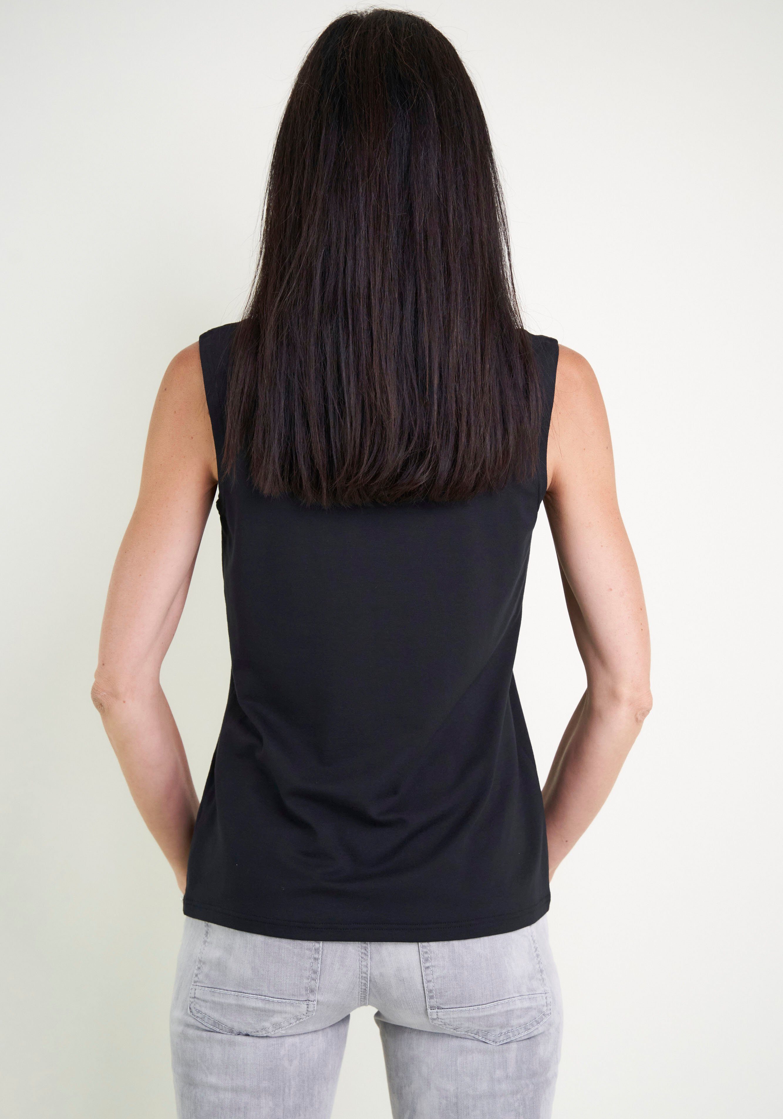 Seidel Moden Tanktop met col made in germany