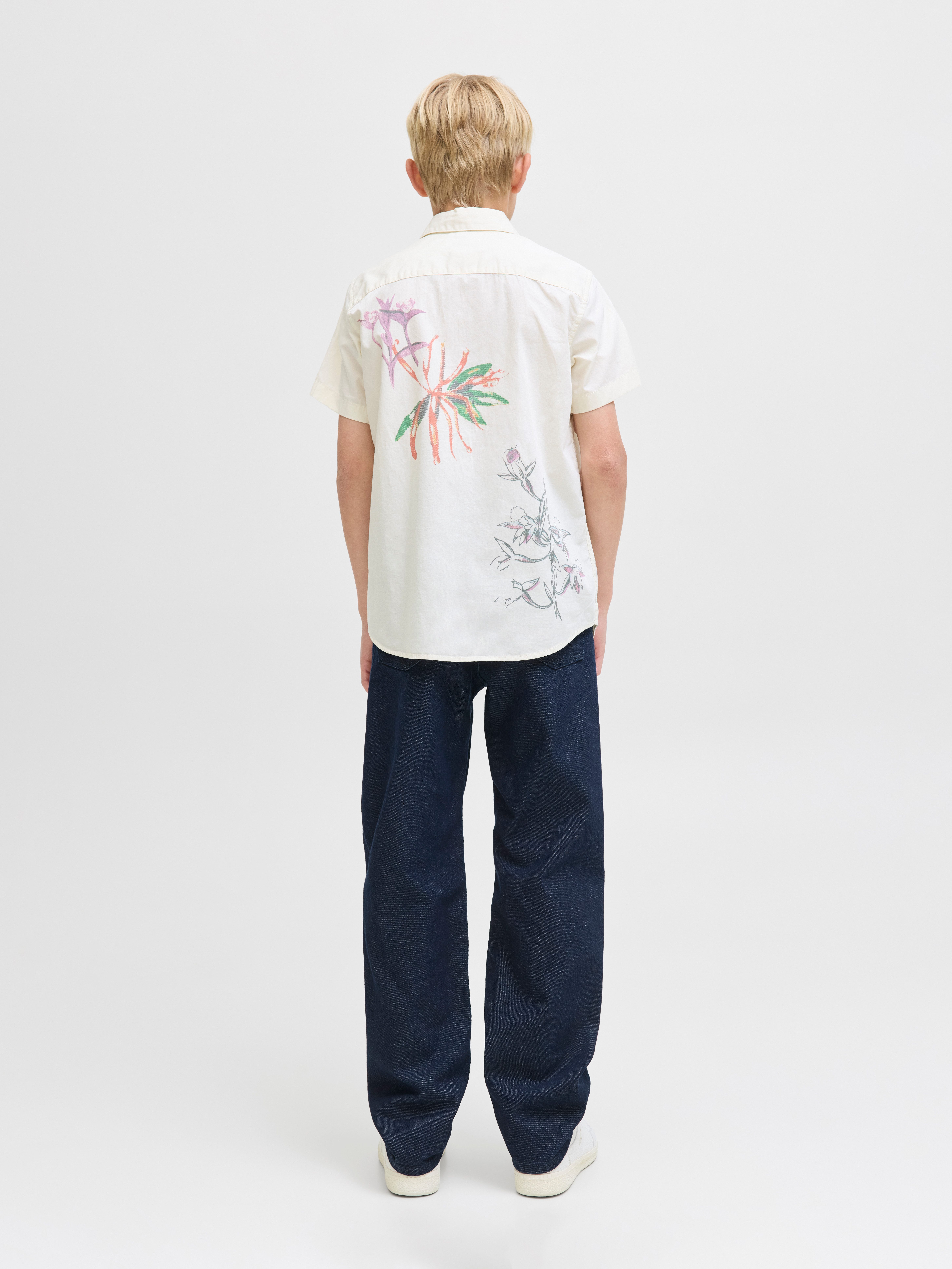 Jack & Jones Junior Relax fit jeans JJICHRIS JJORIGINAL SQ 268 JNR