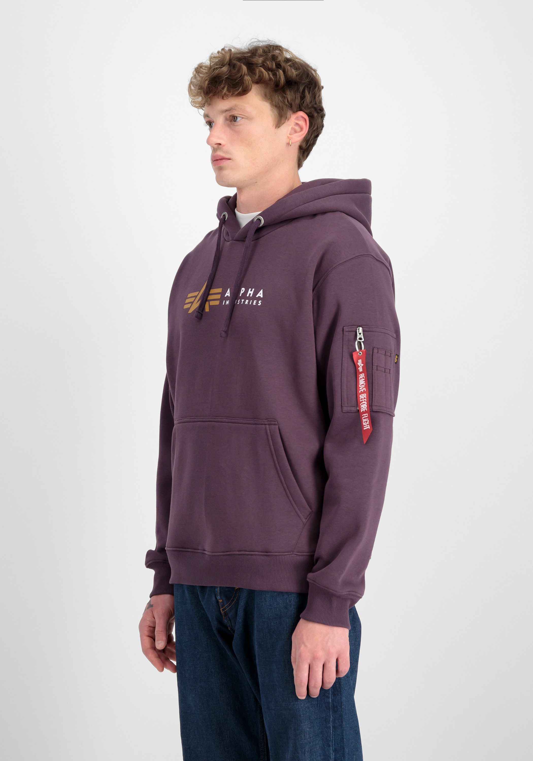 Alpha Industries Hoodie Alpha Industries Men - Hoodies Alpha Label Hoodie
