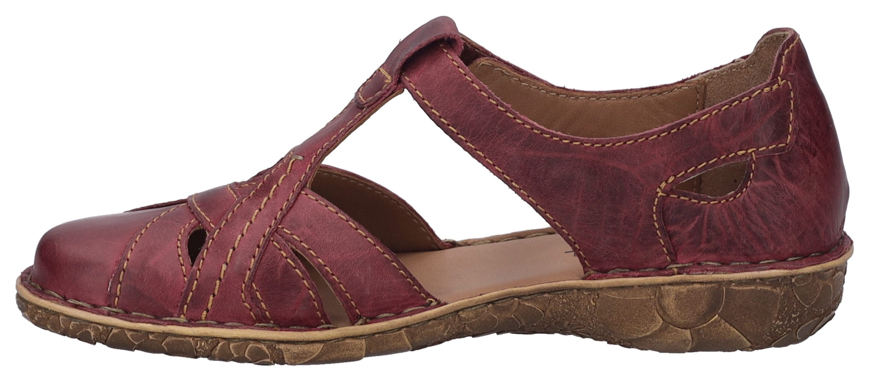 Josef Seibel Klittenbandschoenen ROSALIE 29 , gespschoen, sandaal, comfortschoen met modieuze t-band