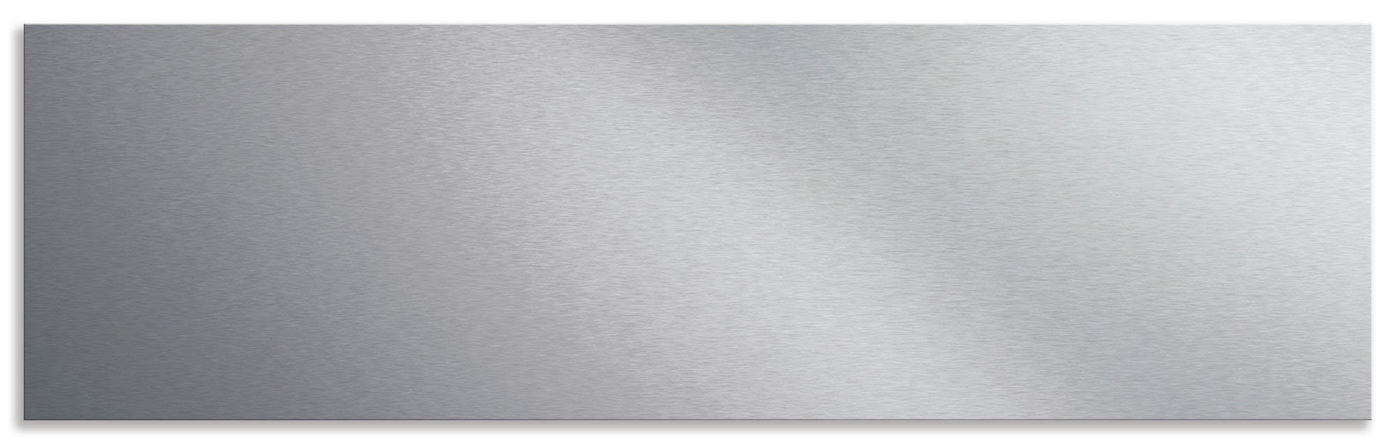 Artland Keukenwand Uni aluminium geborsteld (1-delig)