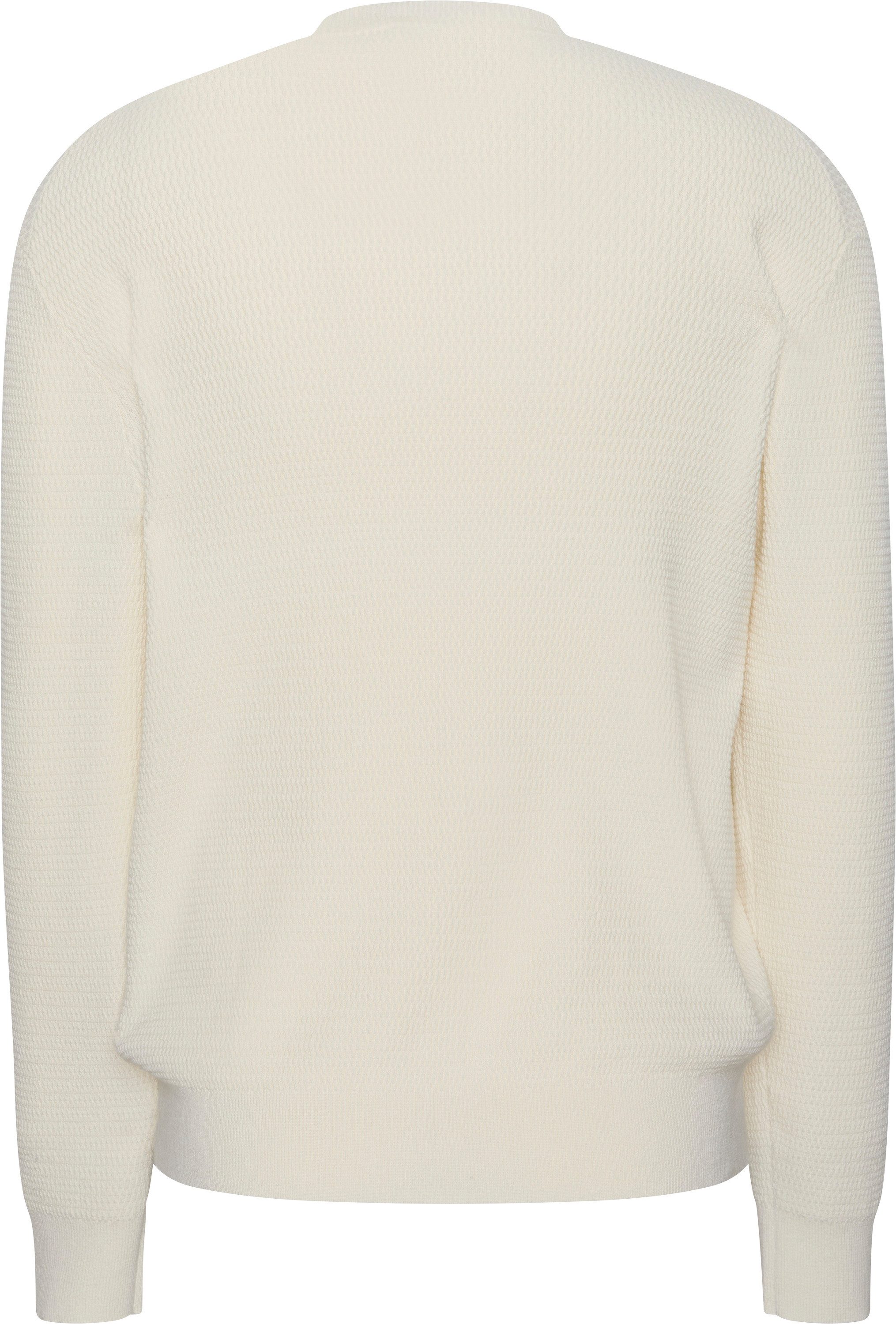 Calvin Klein Gebreide trui LS TXTR CTTN CRWNK S