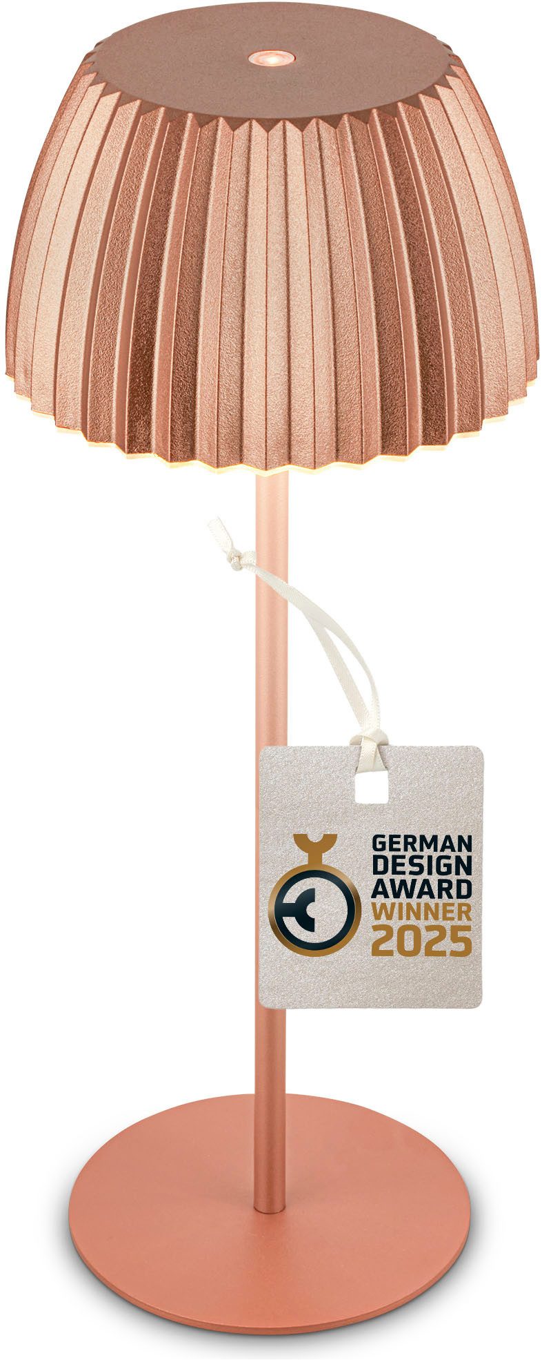 Briloner Leuchten Led-tafellamp Accu LED tafellamp, koperkleurig